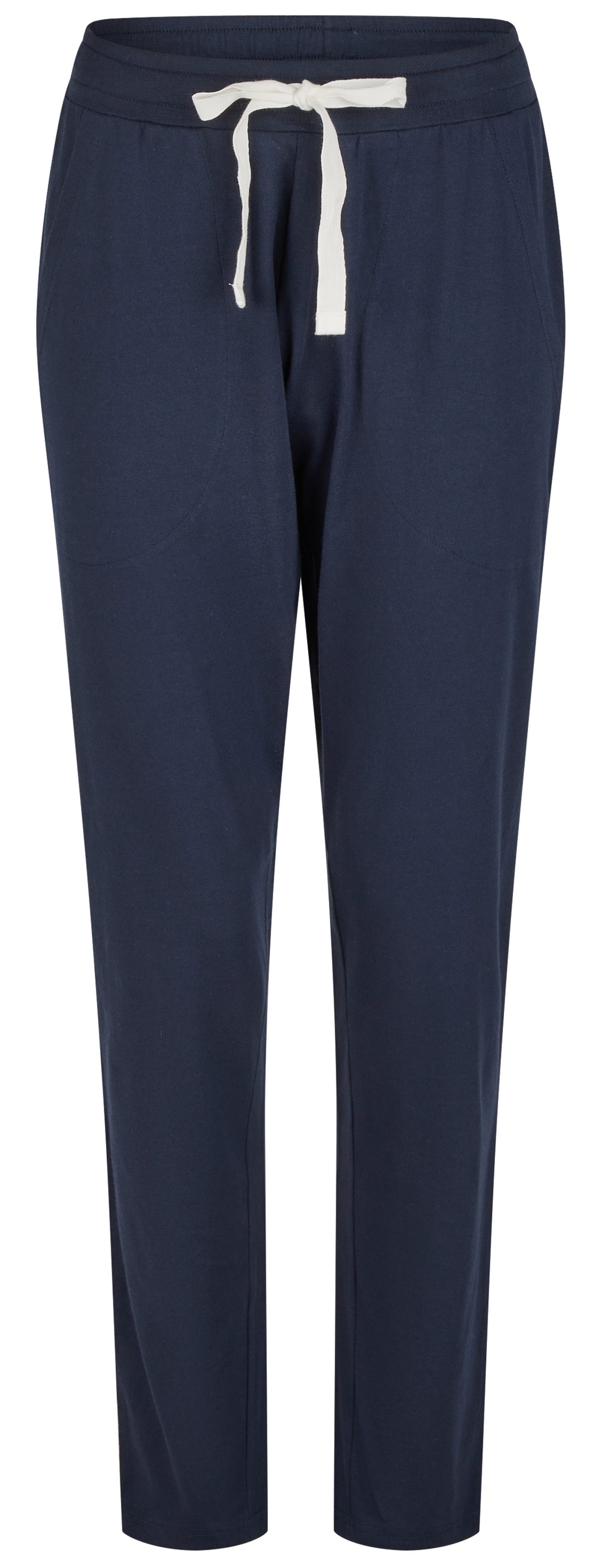 By Louise Pyjamahose Damen Schlafanzughose lang (1-tlg) Baumwolle günstig online kaufen