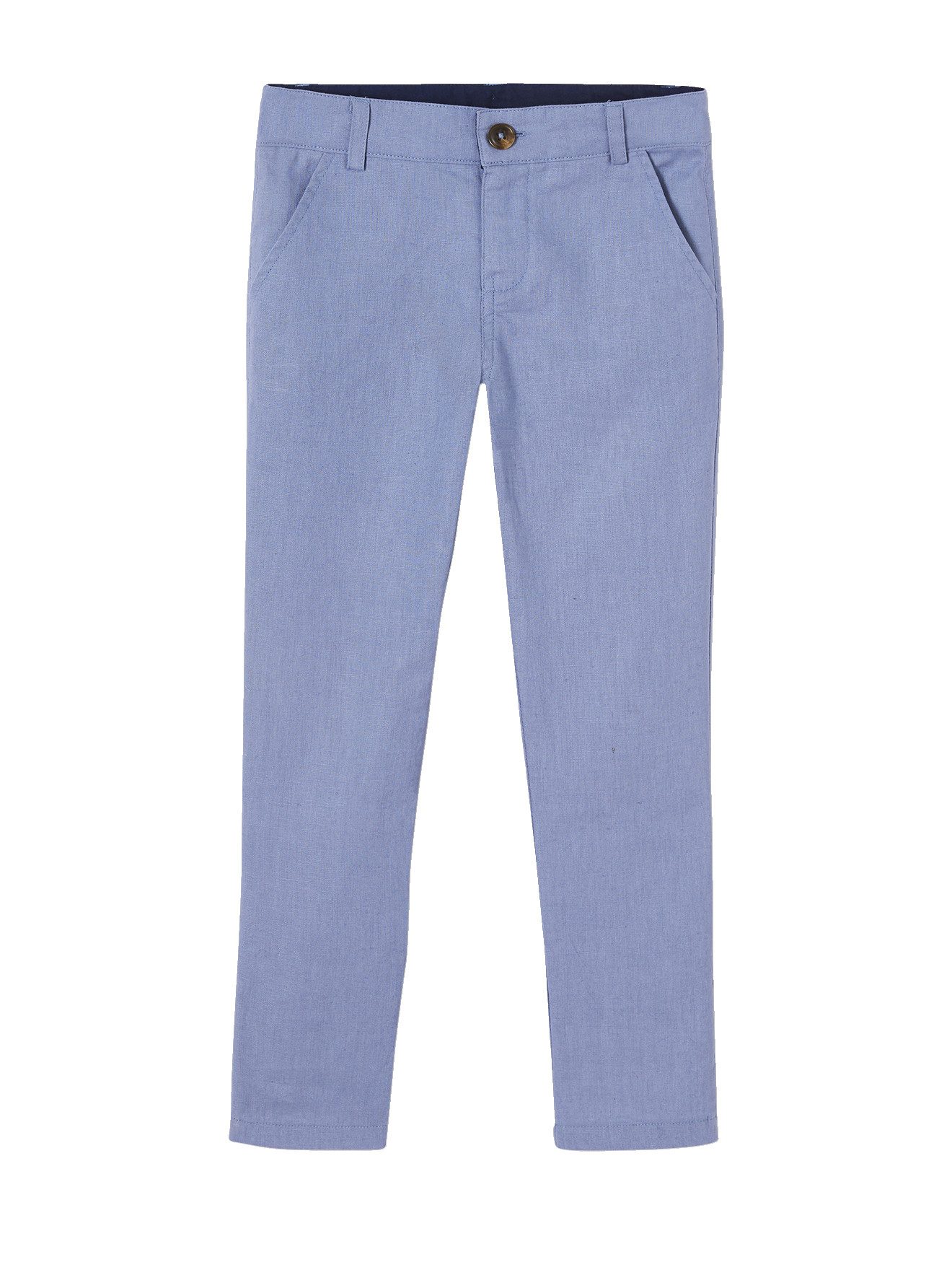 vertbaudet Stoffhose Festliche Jungen Chinohose Bundweite verstellbar