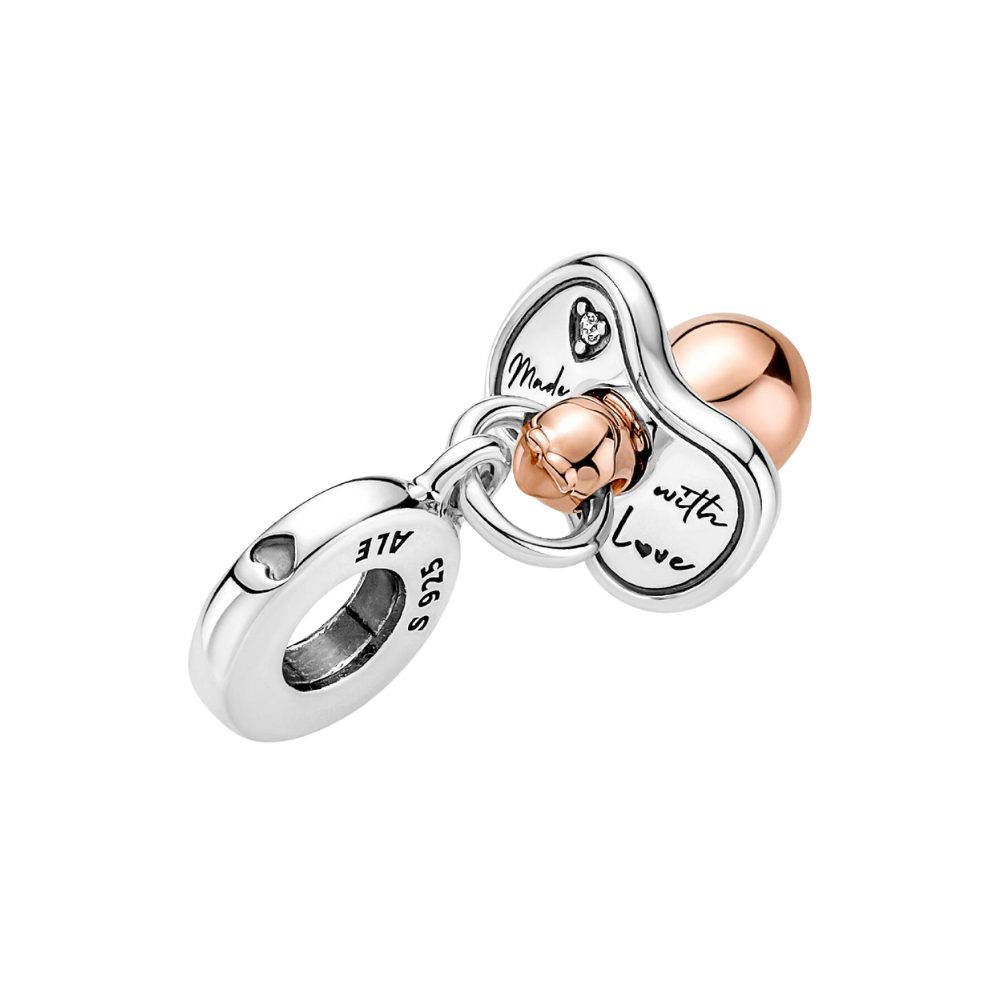 Pandora Charm-Einhänger ROSE-781490C01, Schnuller, Baby, Nachwuchs, Familie