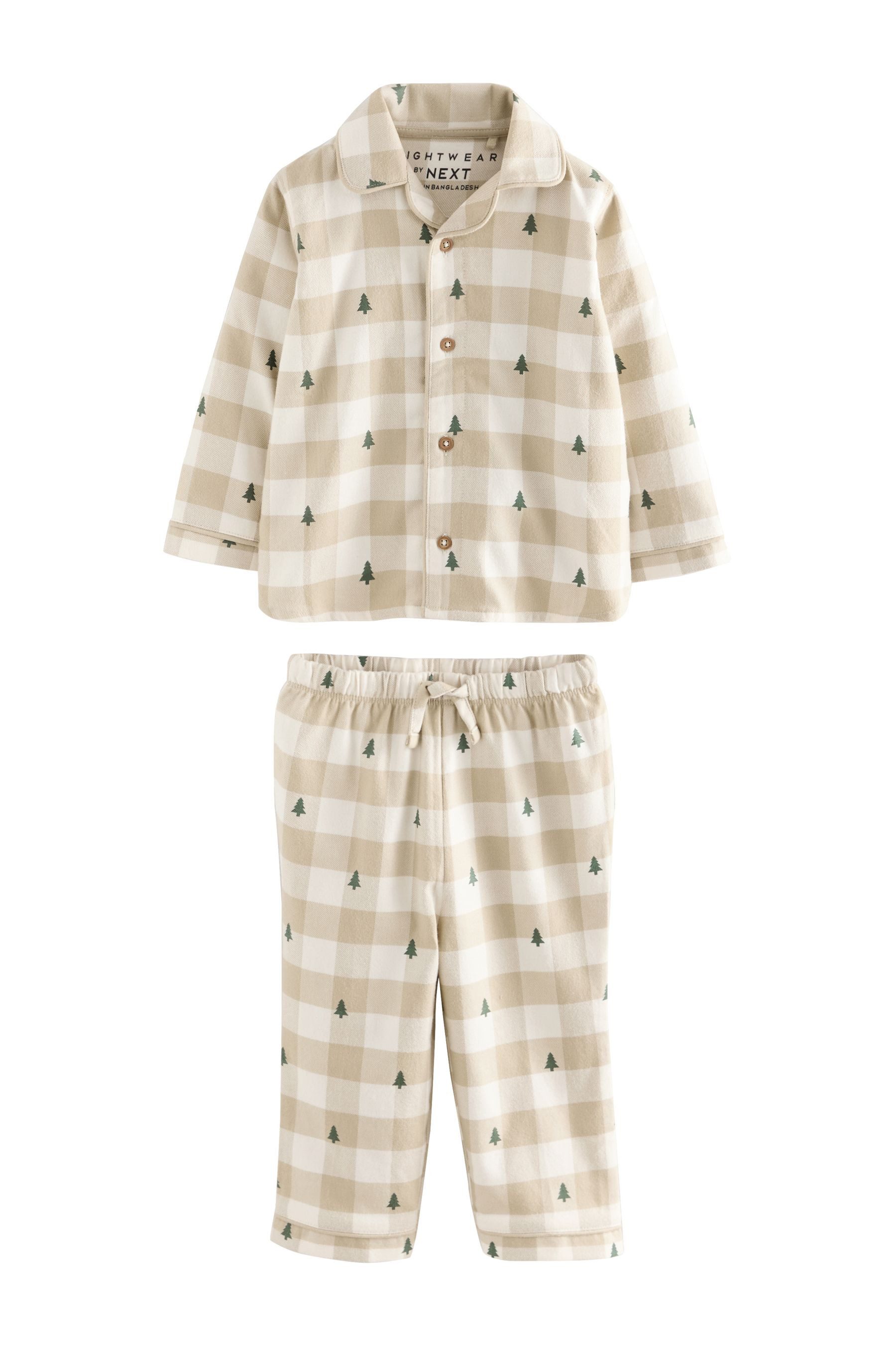 Next Pyjama Geknöpfter Schlafanzug, Familienkollektion (2 günstig online kaufen