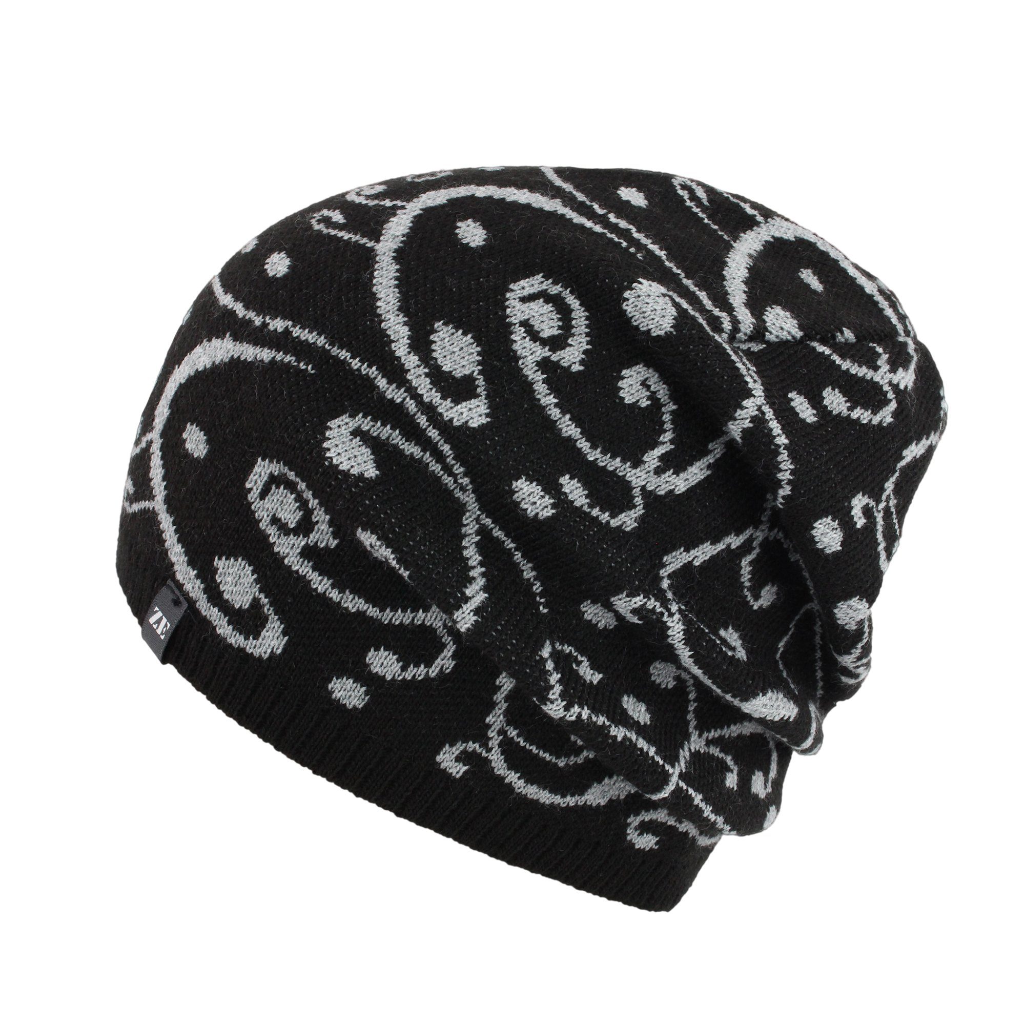Strickmütze Mütze "Ornamente"