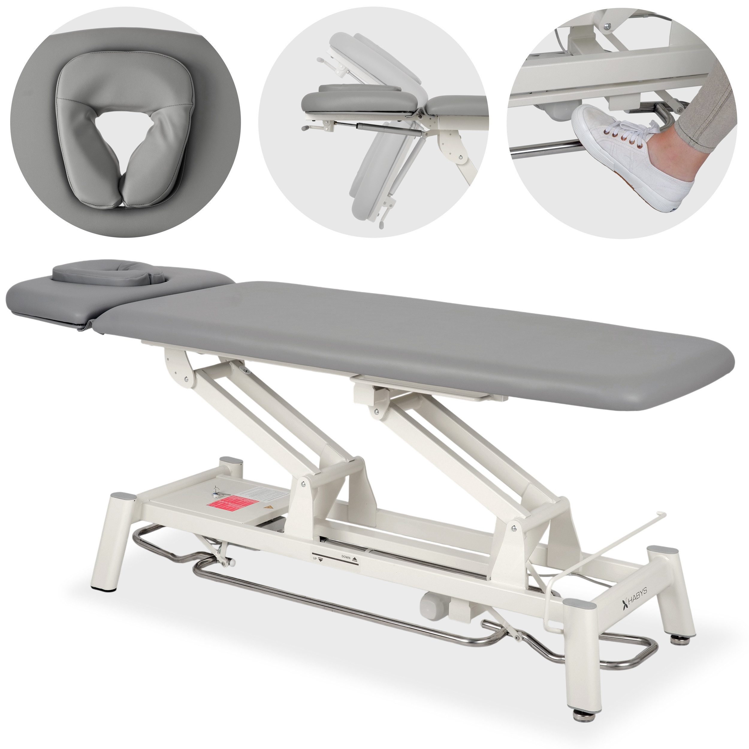 Habys Massageliege Proxima V2 Ergo Elektrische Behandlungsliege Therapieliege