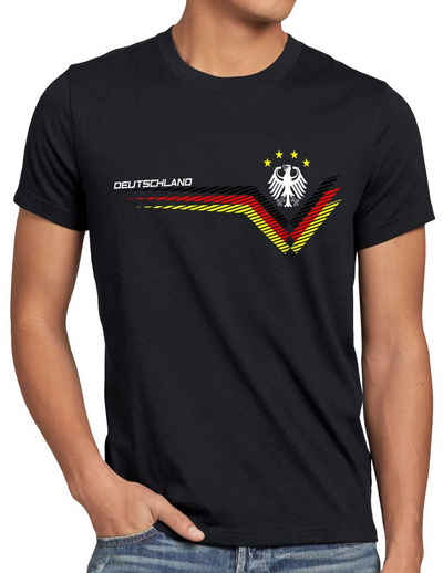style3 Print-Shirt Deutschland EM 2024 Herren T-Shirt Fußball Europameisterschaft Trikot