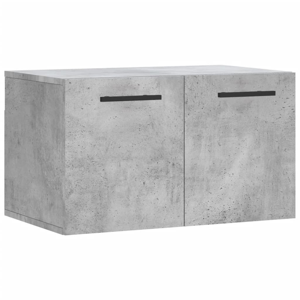 vidaXL Hängeschrank Wandschrank Betongrau 60x36,5x35 cm günstig online kaufen