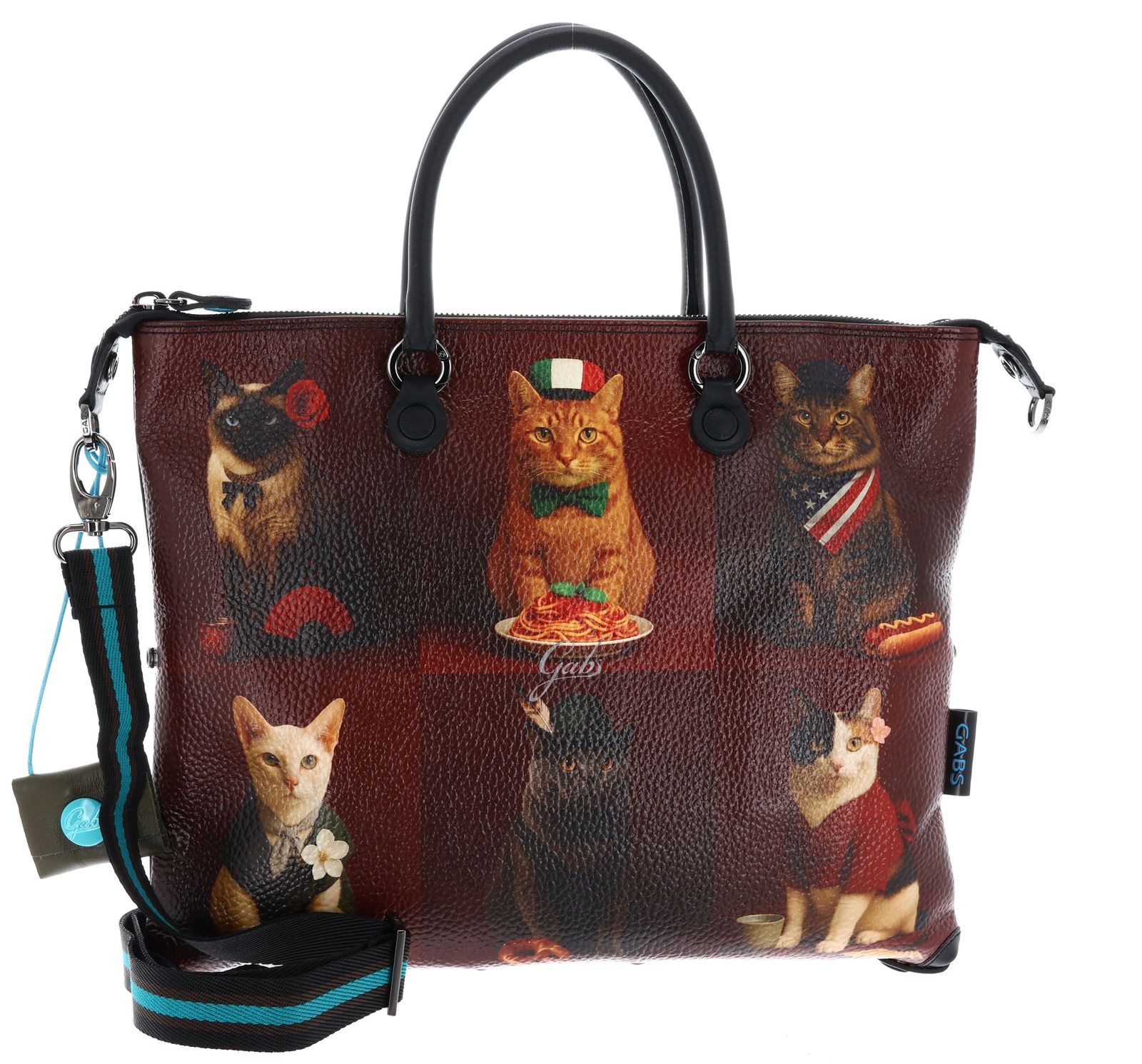 Gabs Handtasche Hand Bag, aus echtem Kalbsleder