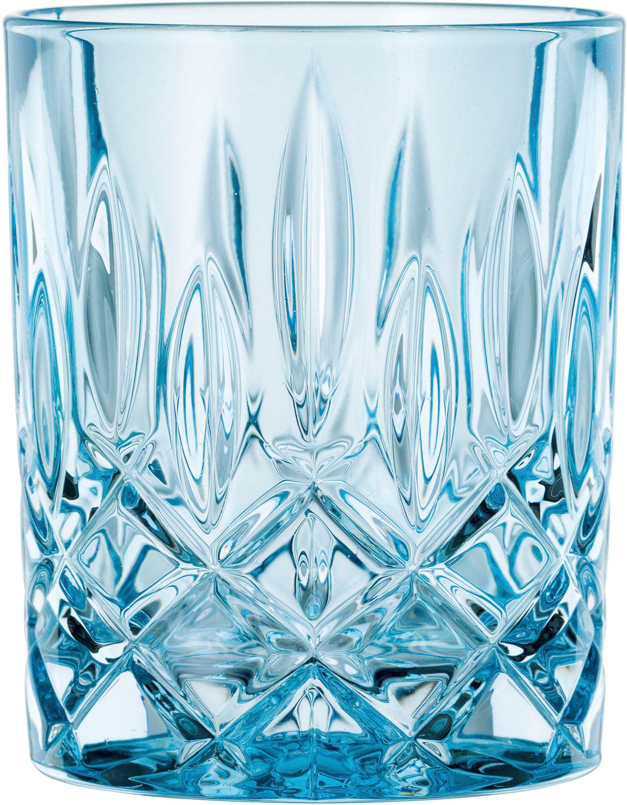 Nachtmann Whiskyglas Noblesse, Kristallglas, Made in Germany, 295 ml, 2-teilig aqua