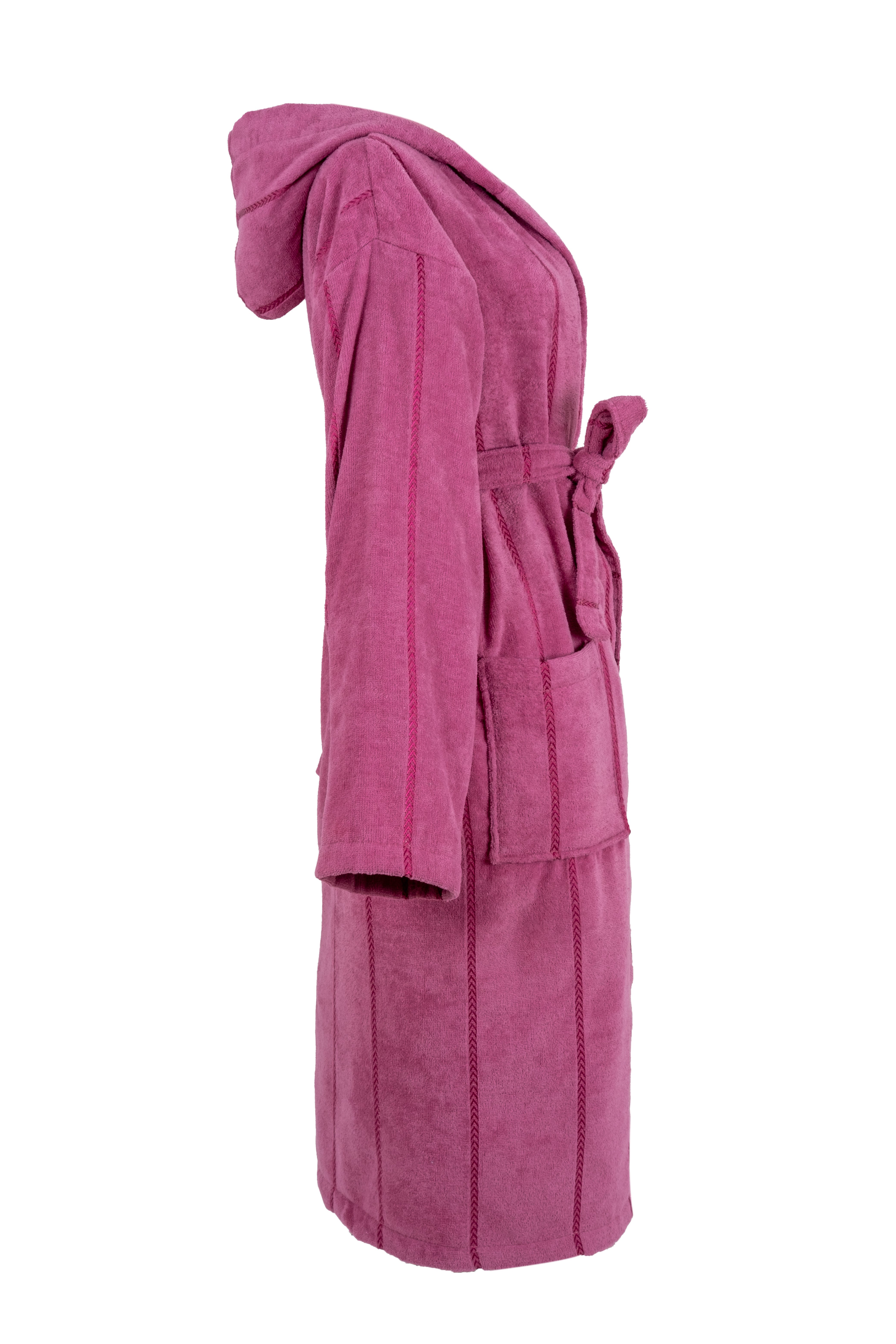 Just2little Bademantel Baumwoll-langarm Bademantel mit Kapuze - OEKO-TEX® Z günstig online kaufen