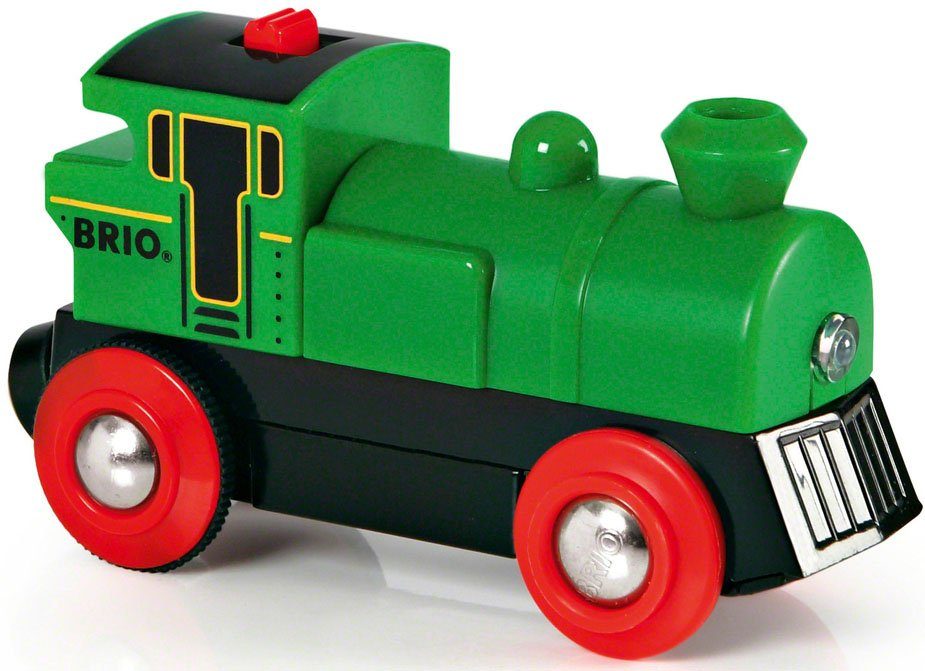 BRIO® Spielzeug-Eisenbahn BRIO® WORLD, Speedy Green Batterielok, mit Lichtf günstig online kaufen