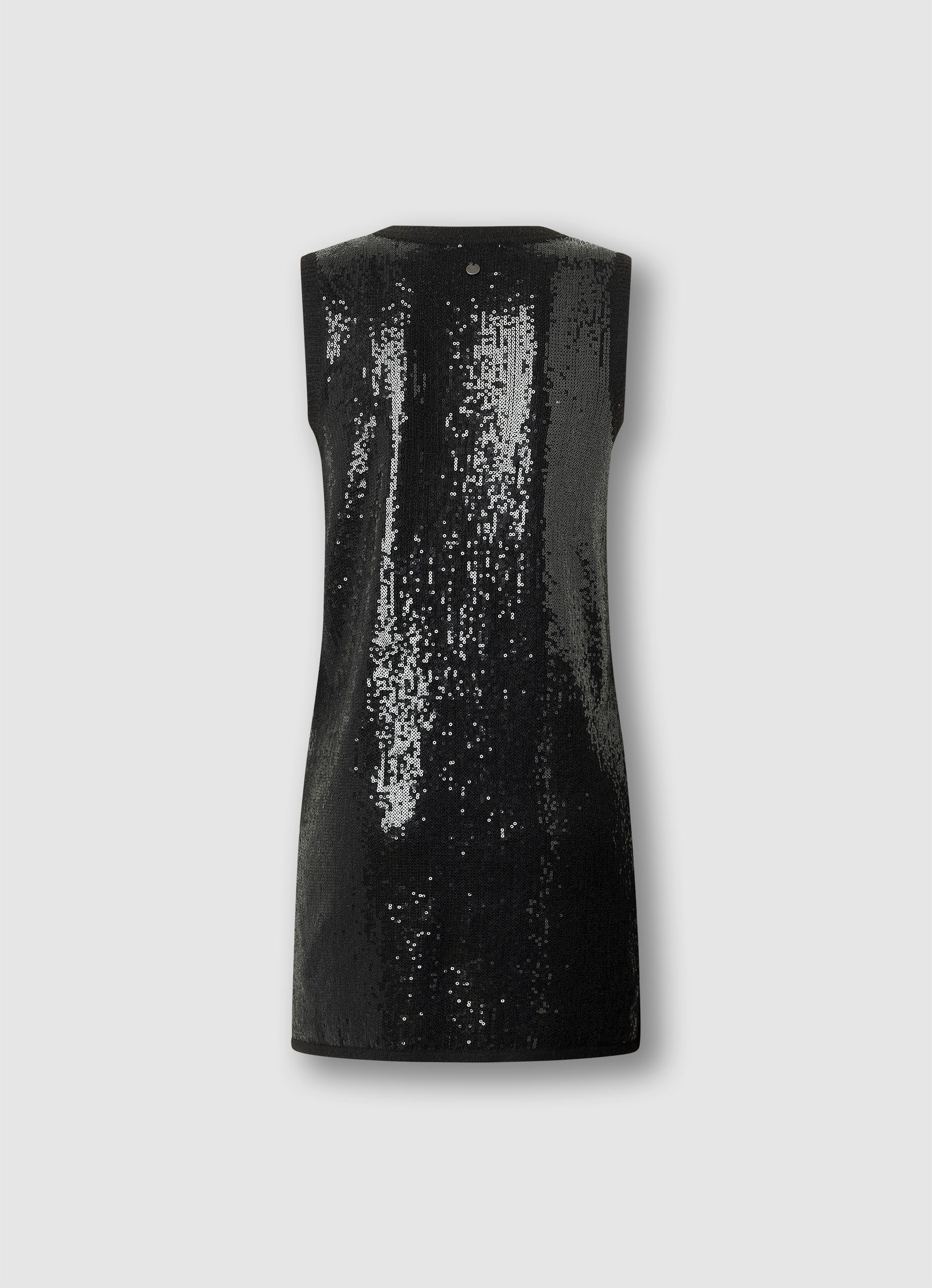 Pepe Jeans Midikleid ELAINE DRESS mit Pailletten, ärmellos