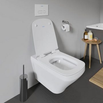 Duravit WC-Komplettset Duravit Wand-WC DURASTYLE RIMLESS ti 370