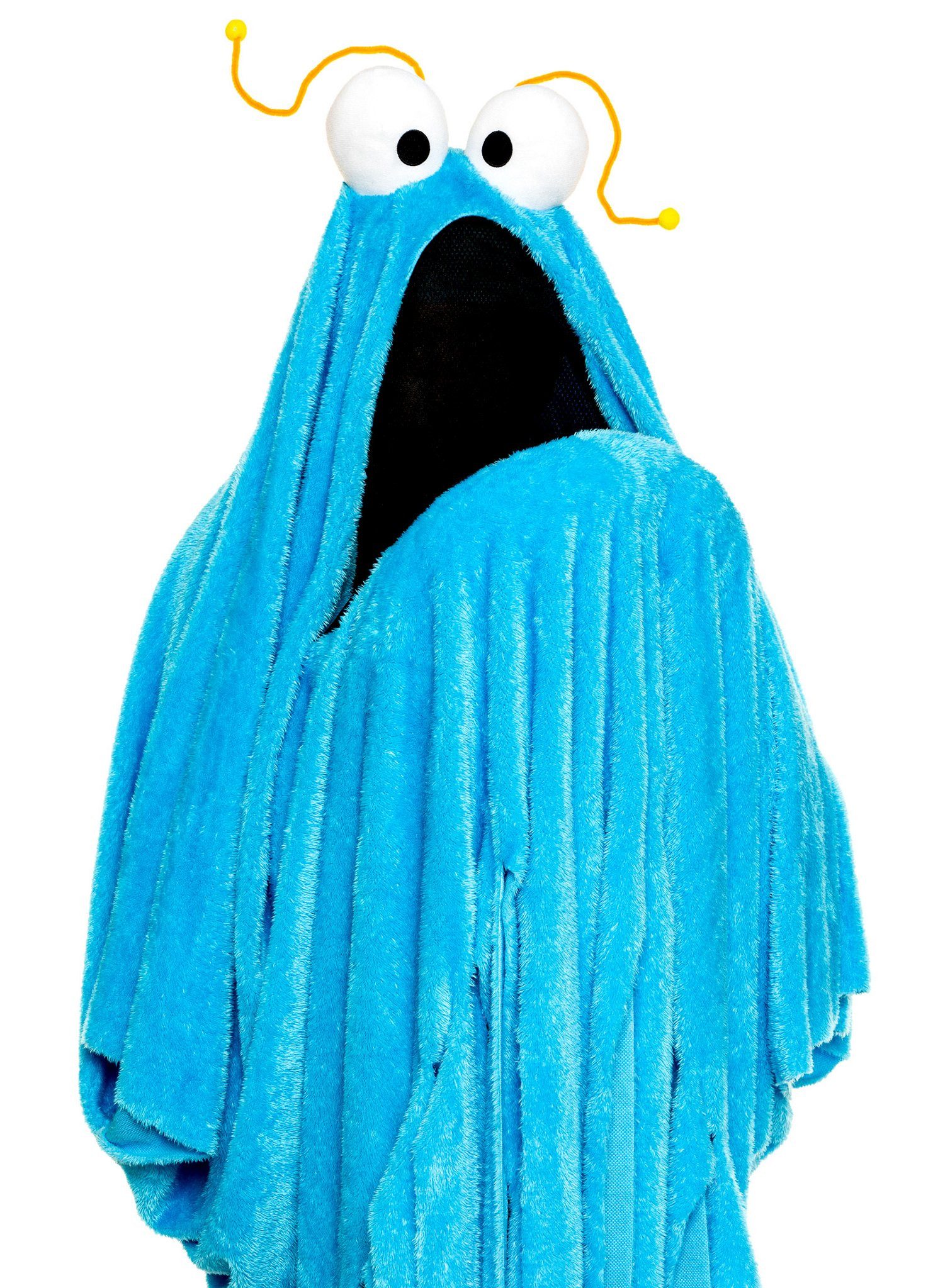 Maskworld Kostüm Die Sesamstraße – Yip Yip Marsianer Kostüm Alien, Lustiges und originalgetreues Kostüm der entdeckungsfreudigen Außeri