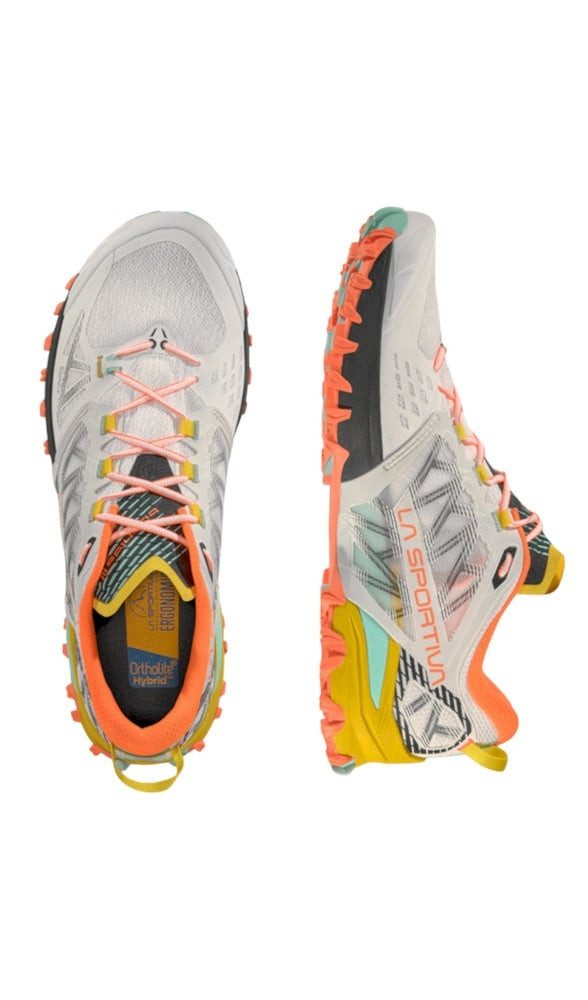 La Sportiva Trail-Laufschuhe Bushido III 2024 hellgrau/bunt Herren Wanderschuh