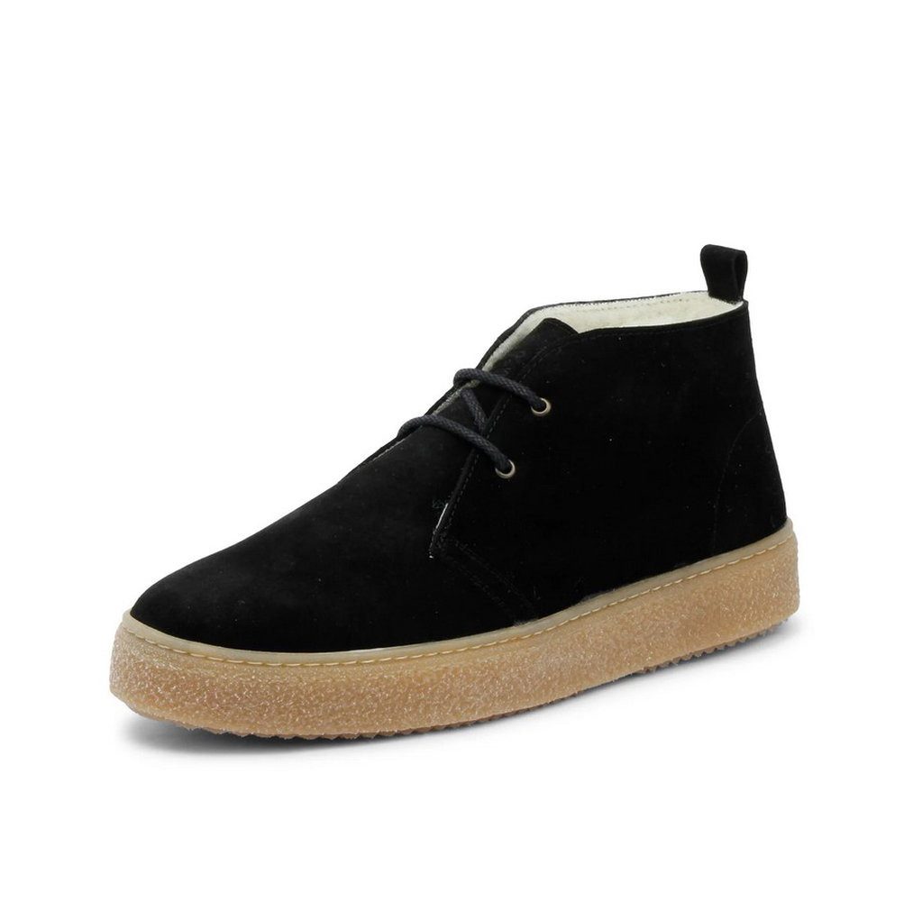 Grand Step Shoes Winterschuhe Safari Winter Suede Bootie - schwarz Damen Winterstiefel