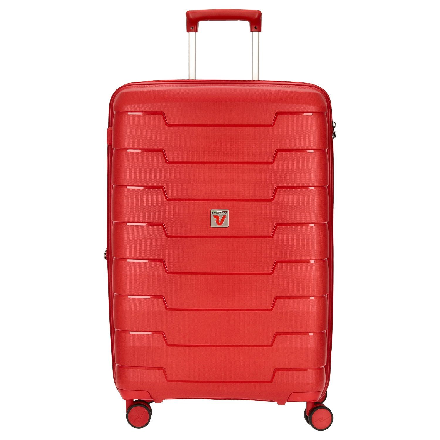 RONCATO Trolley Skyline - 4-Rollen-Trolley M 70 cm erw., 4 Rollen rosso