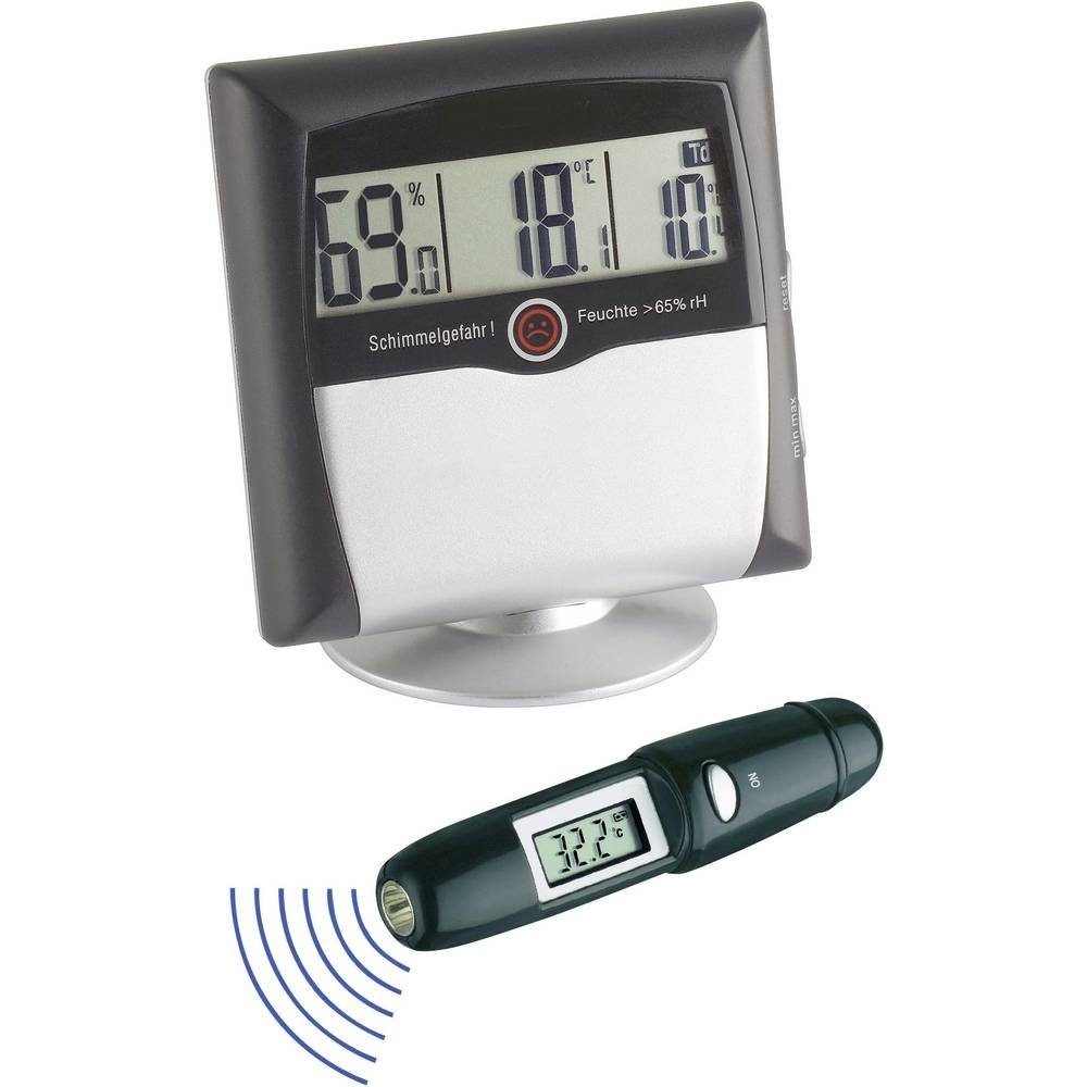 TFA Dostmann Hygrometer Set Hygrometer + -Thermometer, Set Hygrometer + Infrarot - Thermometer