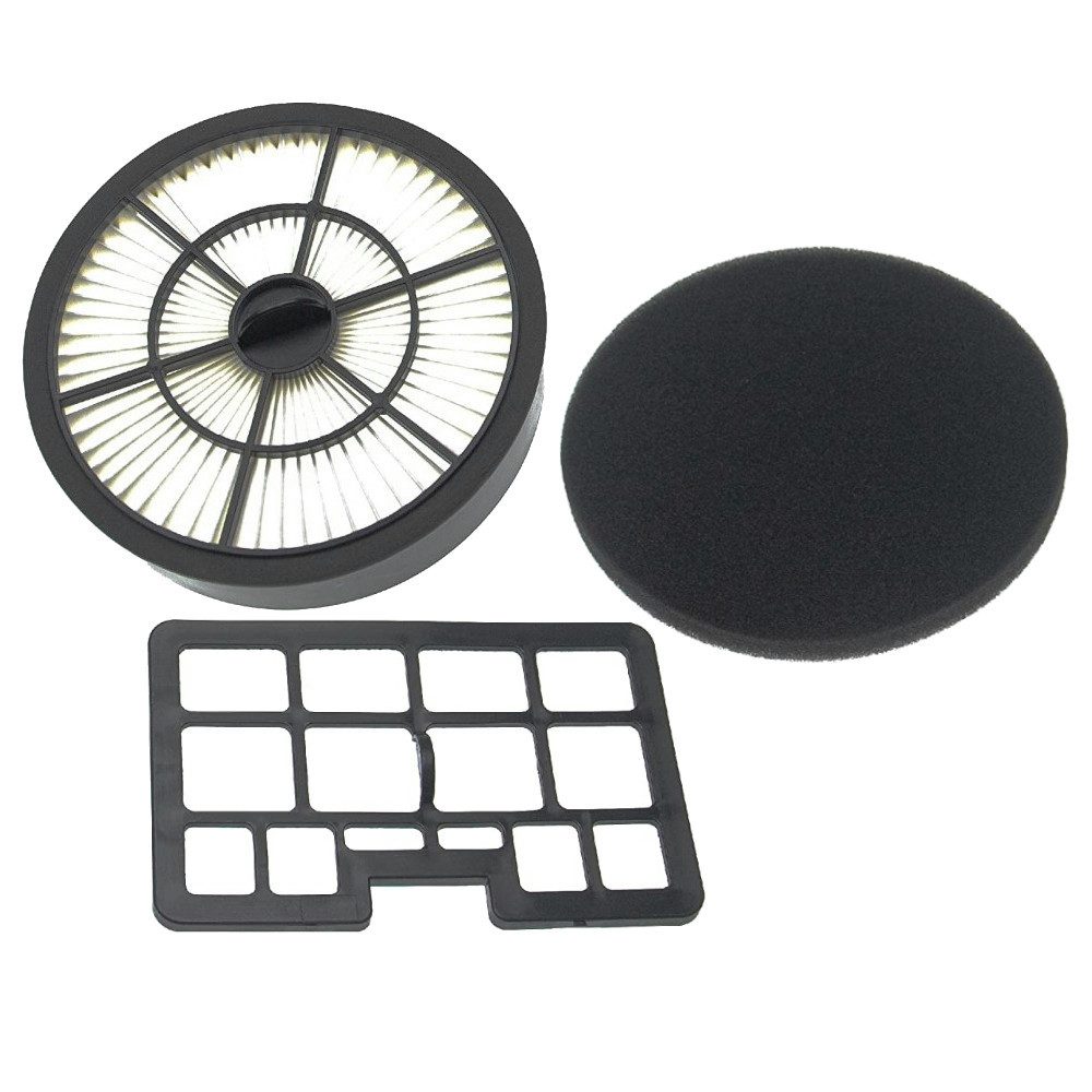 Trade-Shop Filter-Set passend für Hanseatic VC-T4020, VC-T4020ES-2, VC-T4020ES17, Zubehör für Privileg 177190 364336 457630 725213, Hanseatic 422064 551793 15705486, Set bestehend aus HEPA-Filter, Schaumstoff-Filter und Abluftfilter