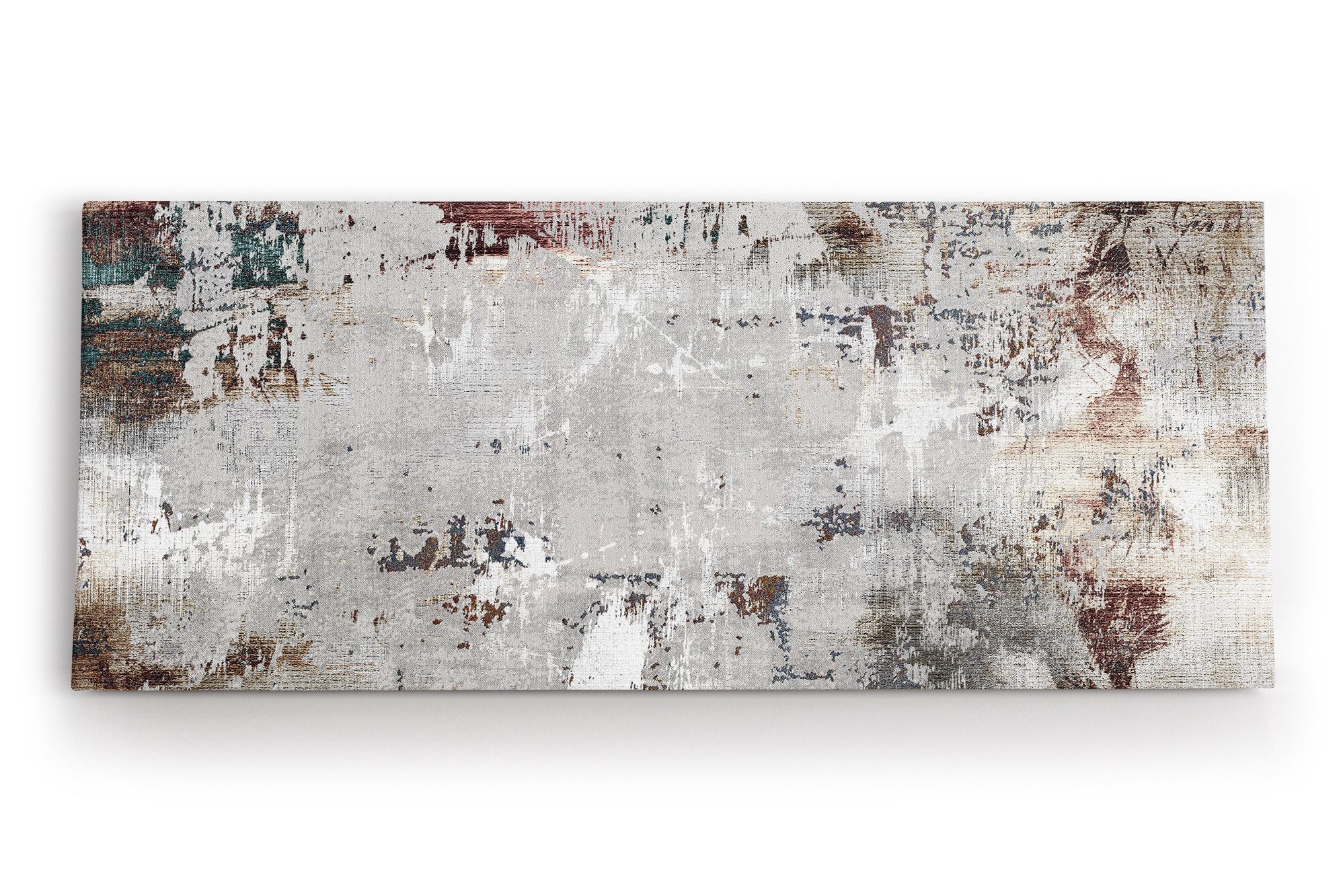 Leinwandbild Abstrakte Kunst Rost Metall Kratzer Modern