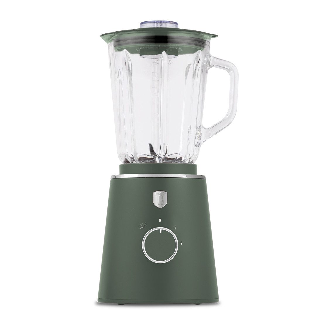 BerlingerHaus Standmixer BH 9823, 1000 W, 1,5 L Glasbehälter, 1000 W, Ice-Crush Funktion, Edelstahlmesser