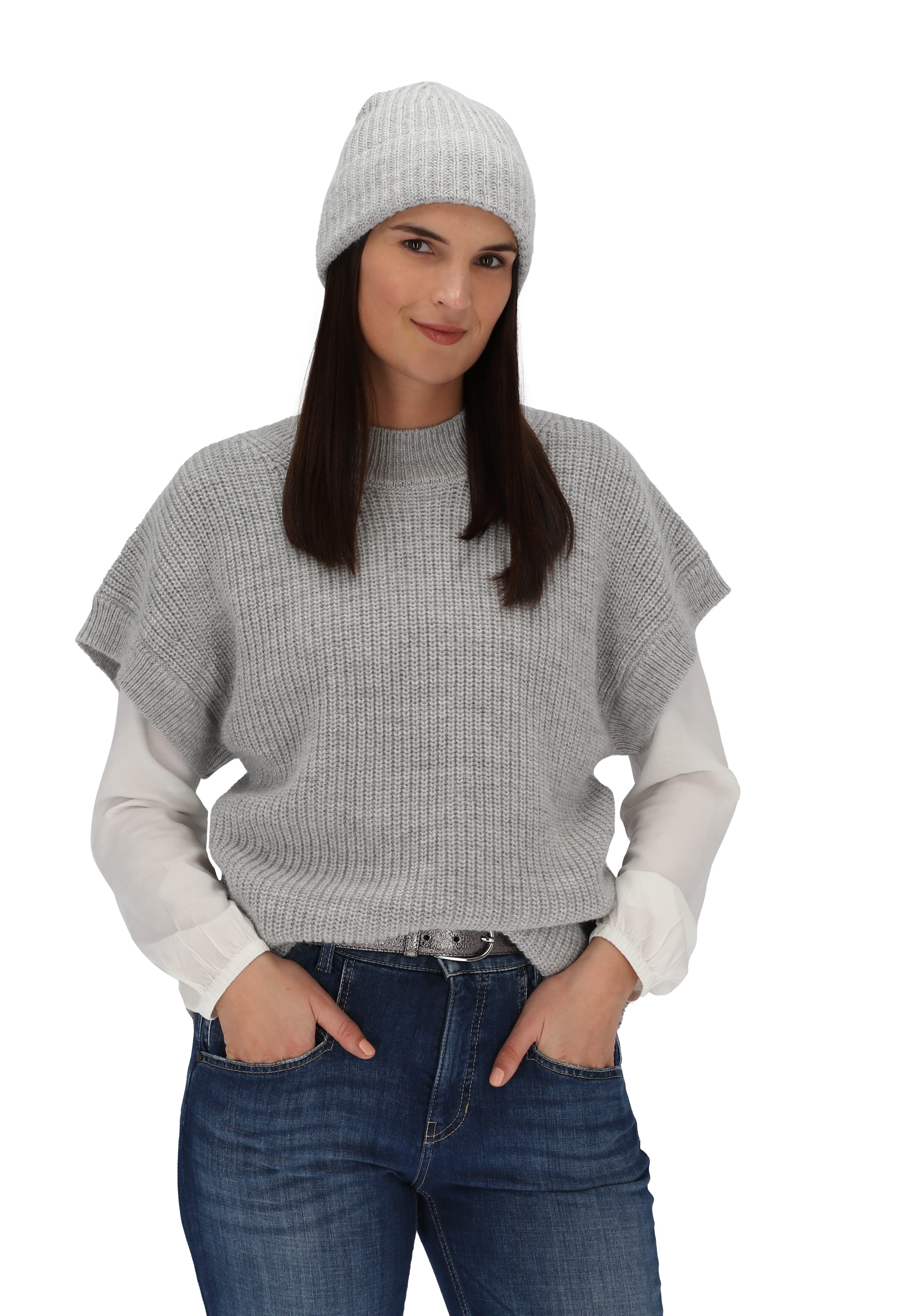 halsüberkopf Accessoires Strickmütze Strickmütze Strickmütze mit günstig online kaufen
