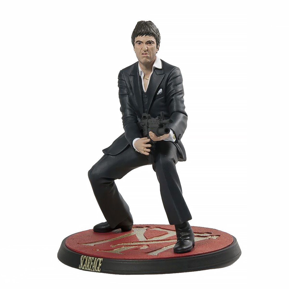 SEMIC Actionfigur Scarface Tony Montana Figur mit Maschinengewehr