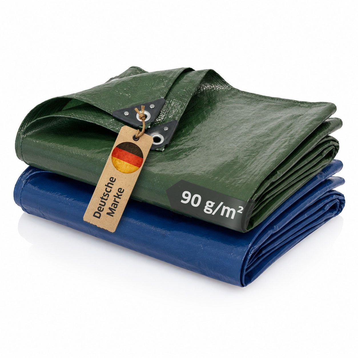 NOOR Schutzplane EASY - leichte Universal-Abdeckplane - 90g/m², Gewebeplane für den Außenbereich im Garten & beim Camping