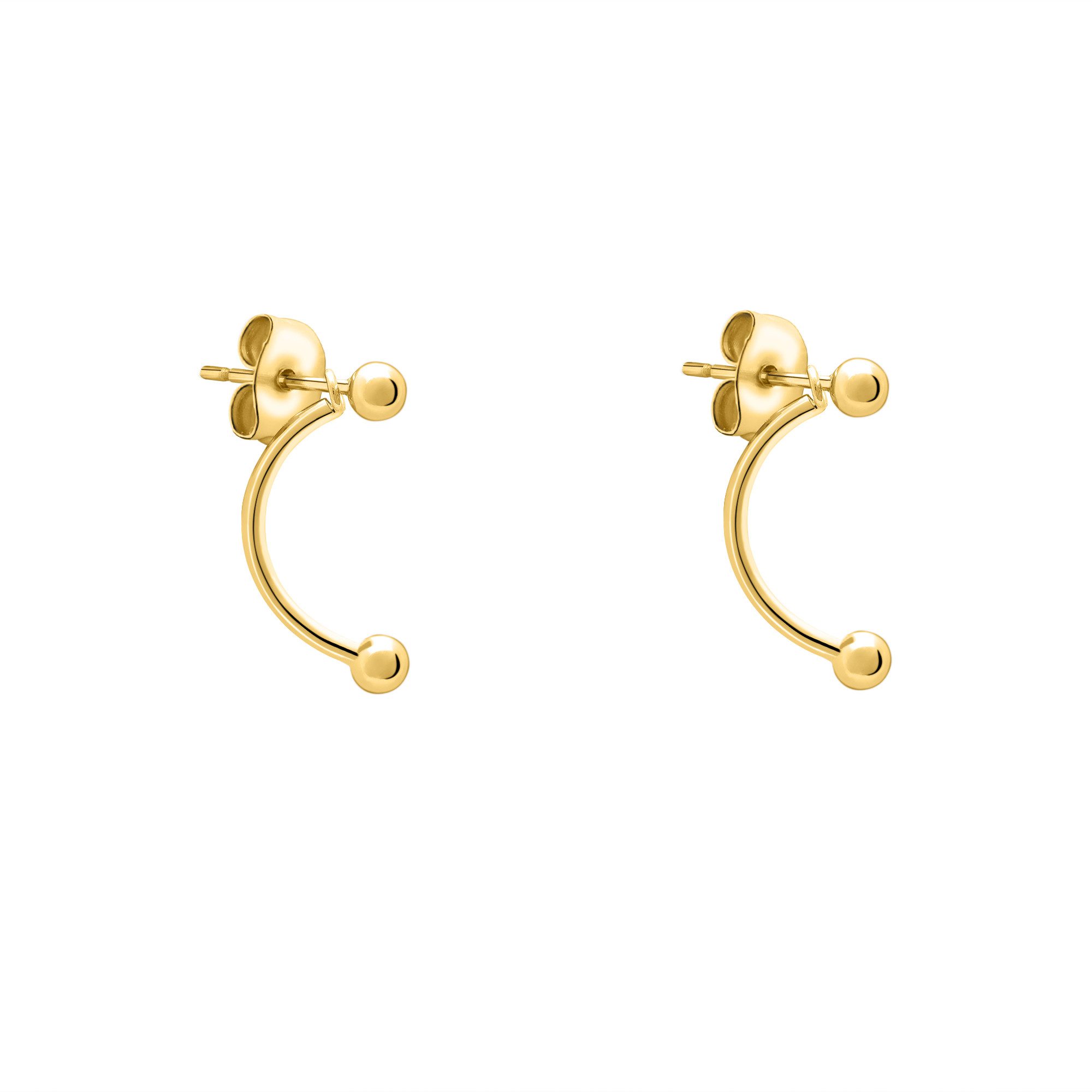 Paar Creolen Schmuck Geschenk Edelstahl Ohrringe The Berlin Style