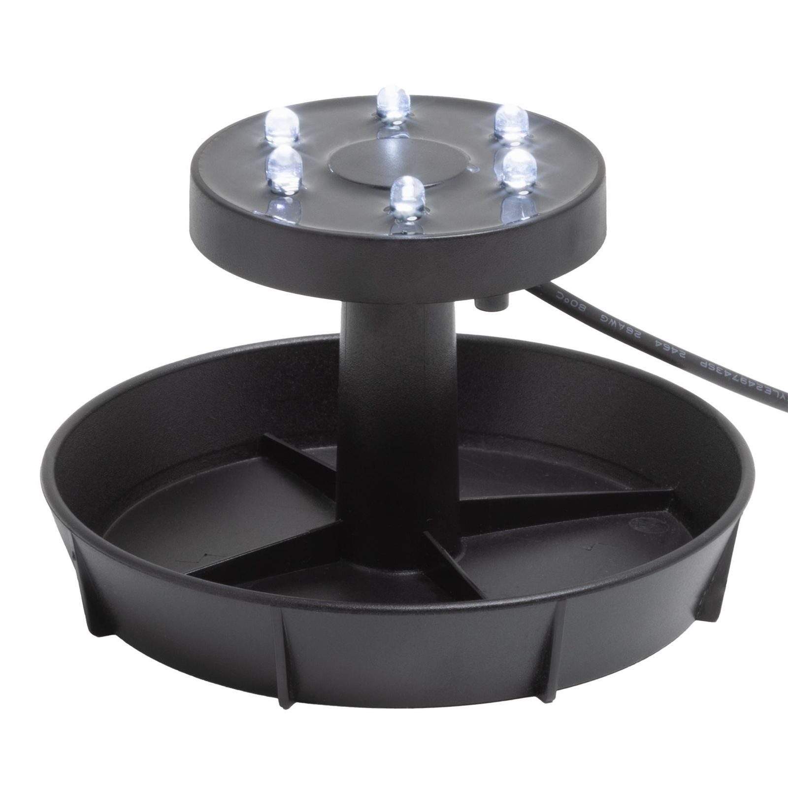 Gravidus LED Teichleuchte Solar Gartenteich Strahler-Set Unterwasserbeleuchtung 3 x 6 LED – Bild 4 von 5