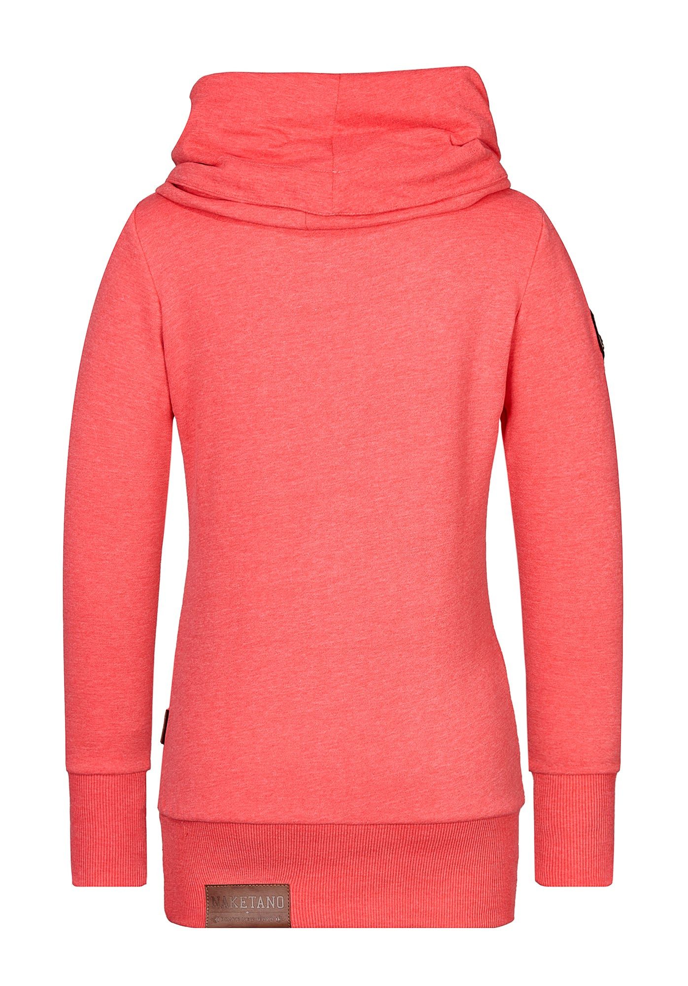 naketano Hoodie Kapuzenpullover Damen Baumwolle, weich, Kapuze, Kängurutasche (Spar-Set, Allroundtalent) Hoodie, weiche Sweatware, Rippbündchen, Streetwear, Loungewear
