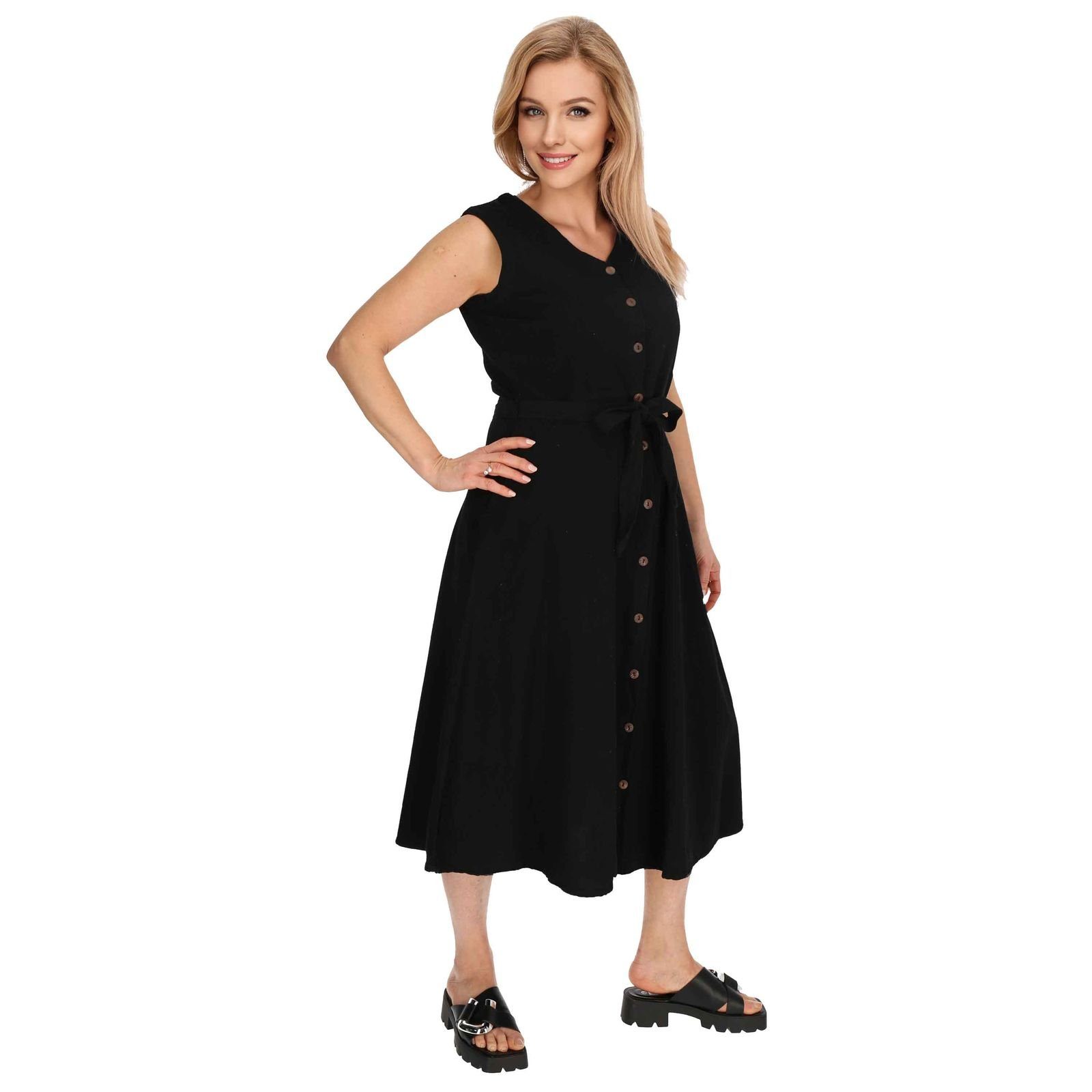 KUNST UND MAGIE Latzhose Kleid Sommerkleid Baumwoll Kleid Boho Ibiza Geknöpft Hippie