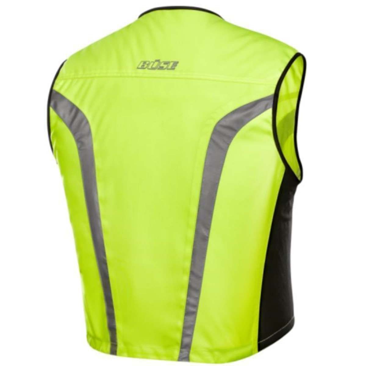 Büse Motorradjacke Büse Reflex-Warnweste schwarz / günstig online kaufen