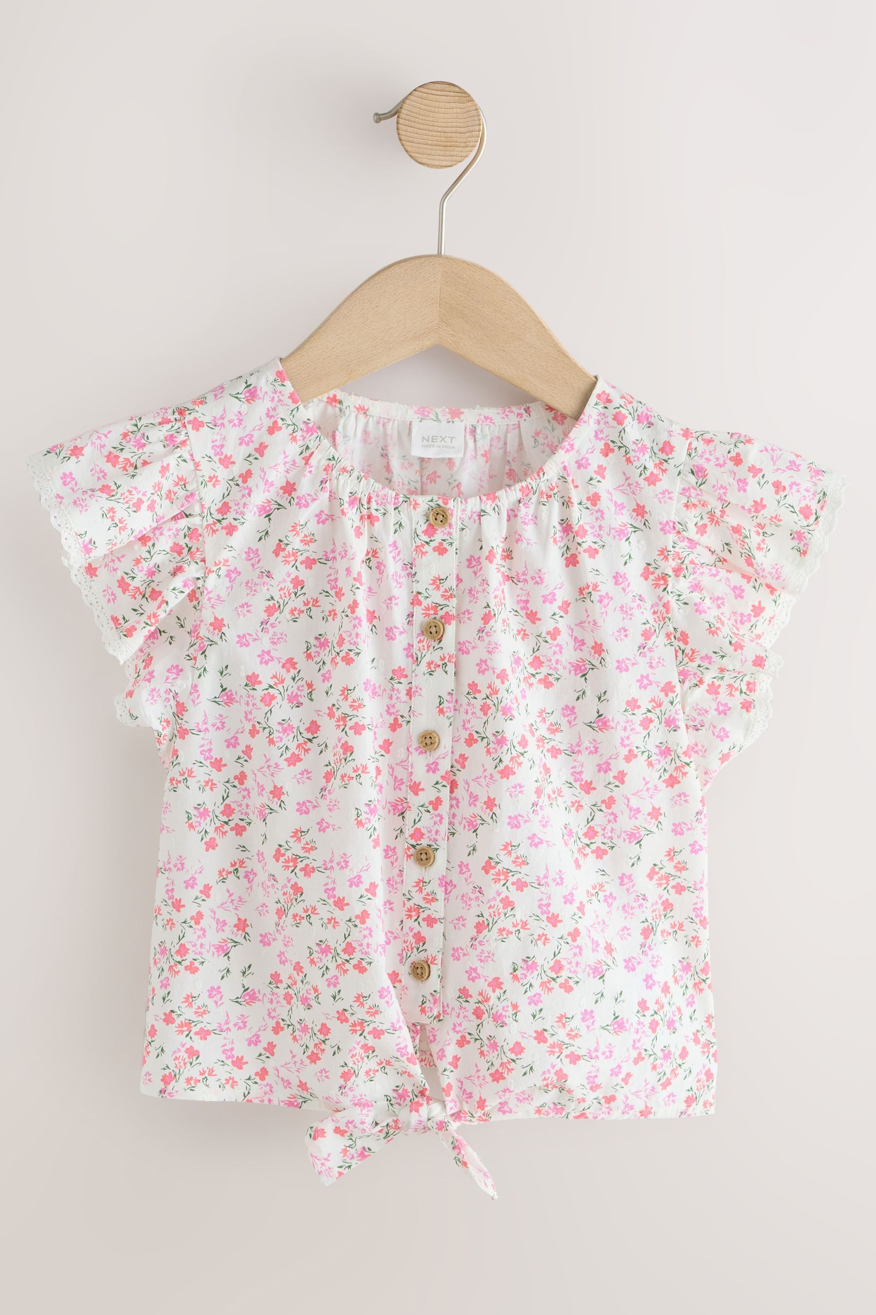 Blusentop Bluse mit Schnürung vorn