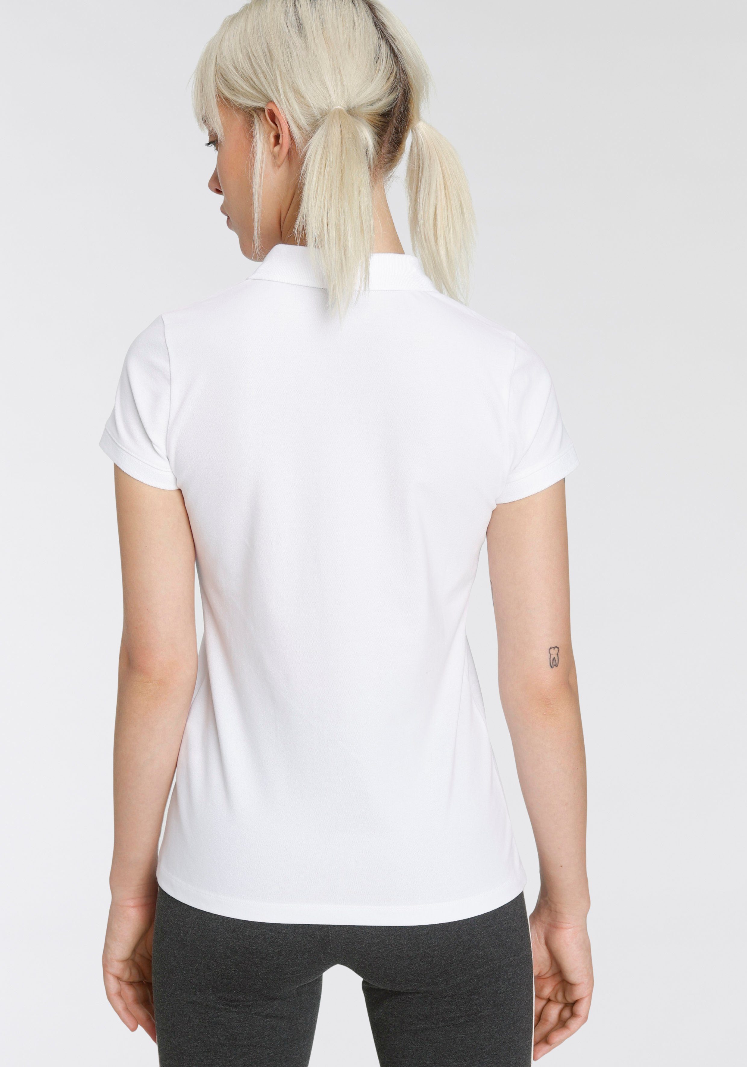 H.I.S Poloshirt (2er-Pack) Kurzarm, figurbetonte Passform, mit klassischem Polokragen