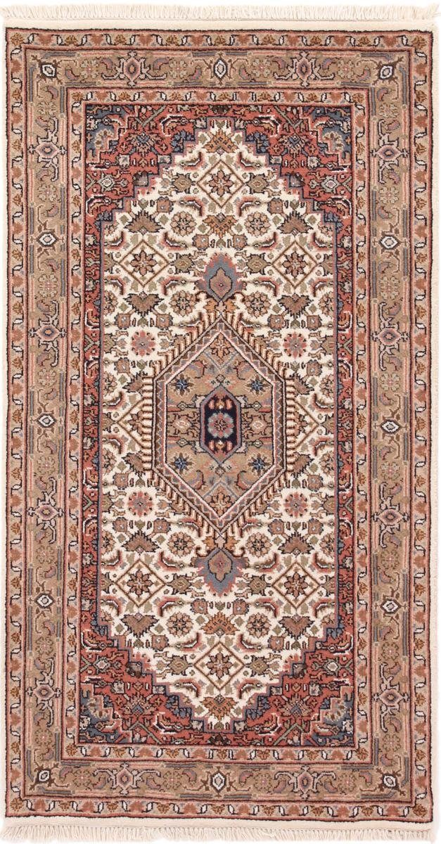 Orientteppich Indo Keshan Handgeknüpfter Höhe: rechteckig, Nain Trading, 12 93x166 Orientteppich, mm