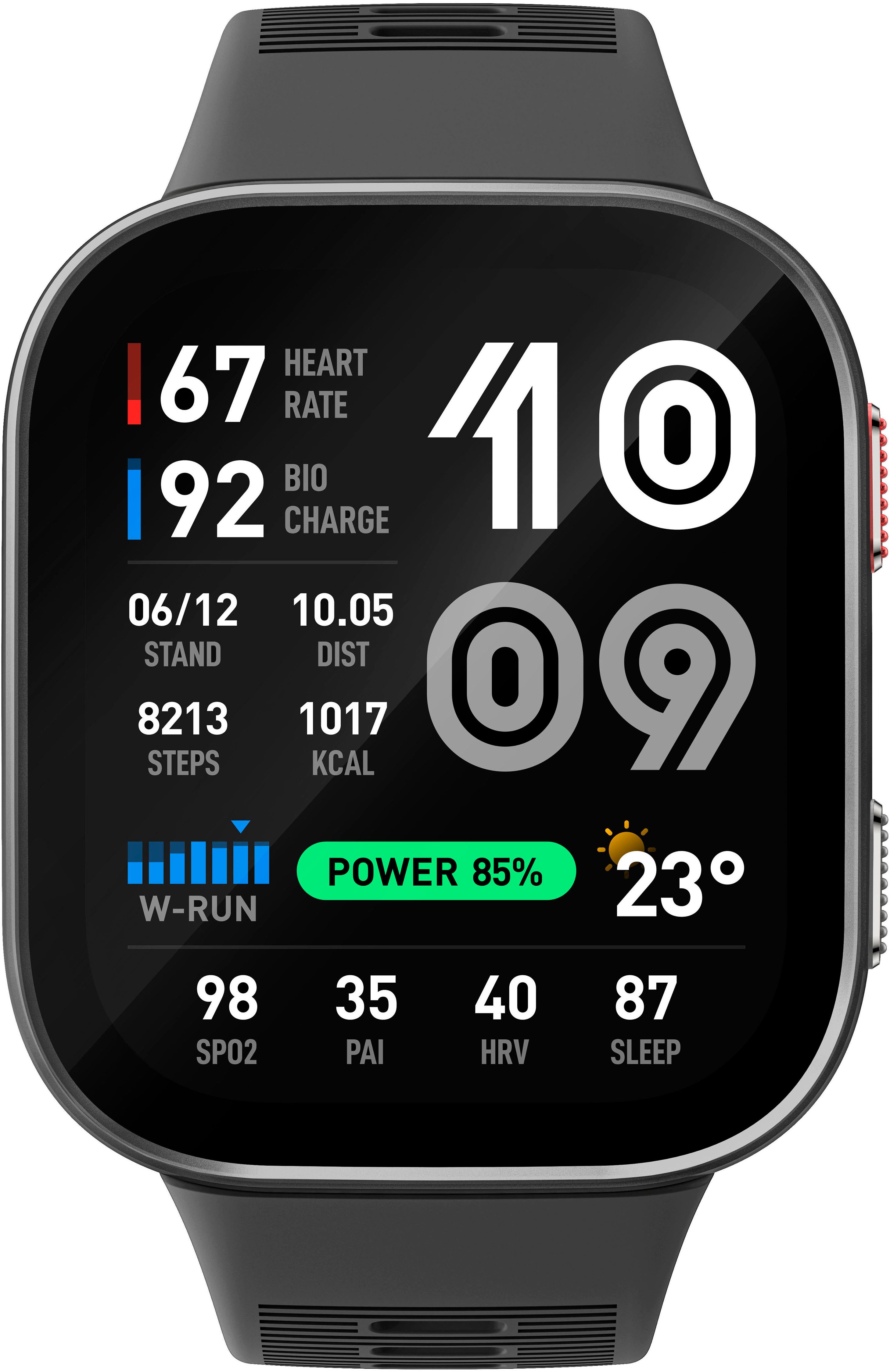 Amazfit Bip Max Smartwatch (5.25 cm/2.07 Zoll, Amazfit OS), Hyrox Race Mode