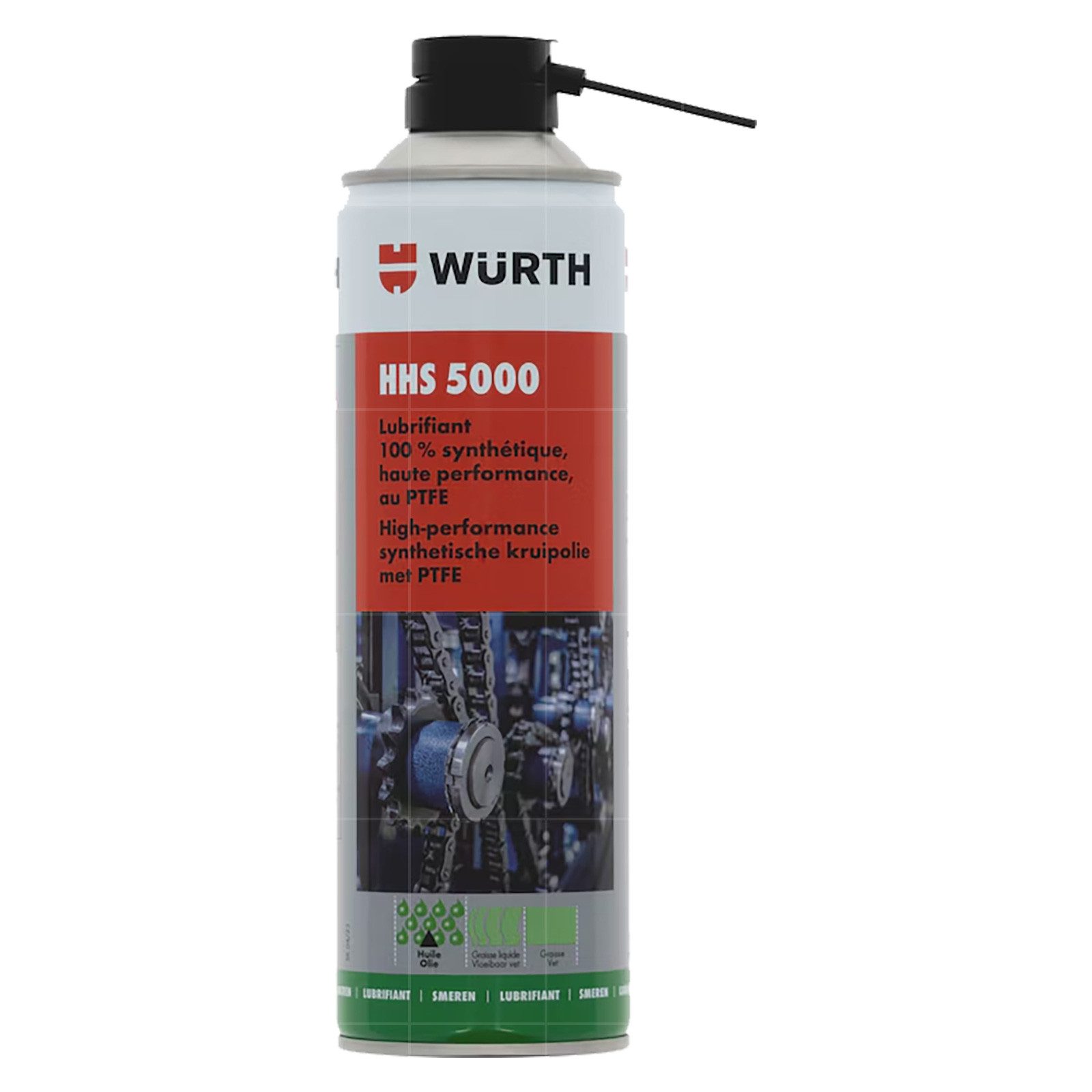 Würth Schmierfett HAFTSCHMIERSTOFF HHS 5000 - 0.5 LTR