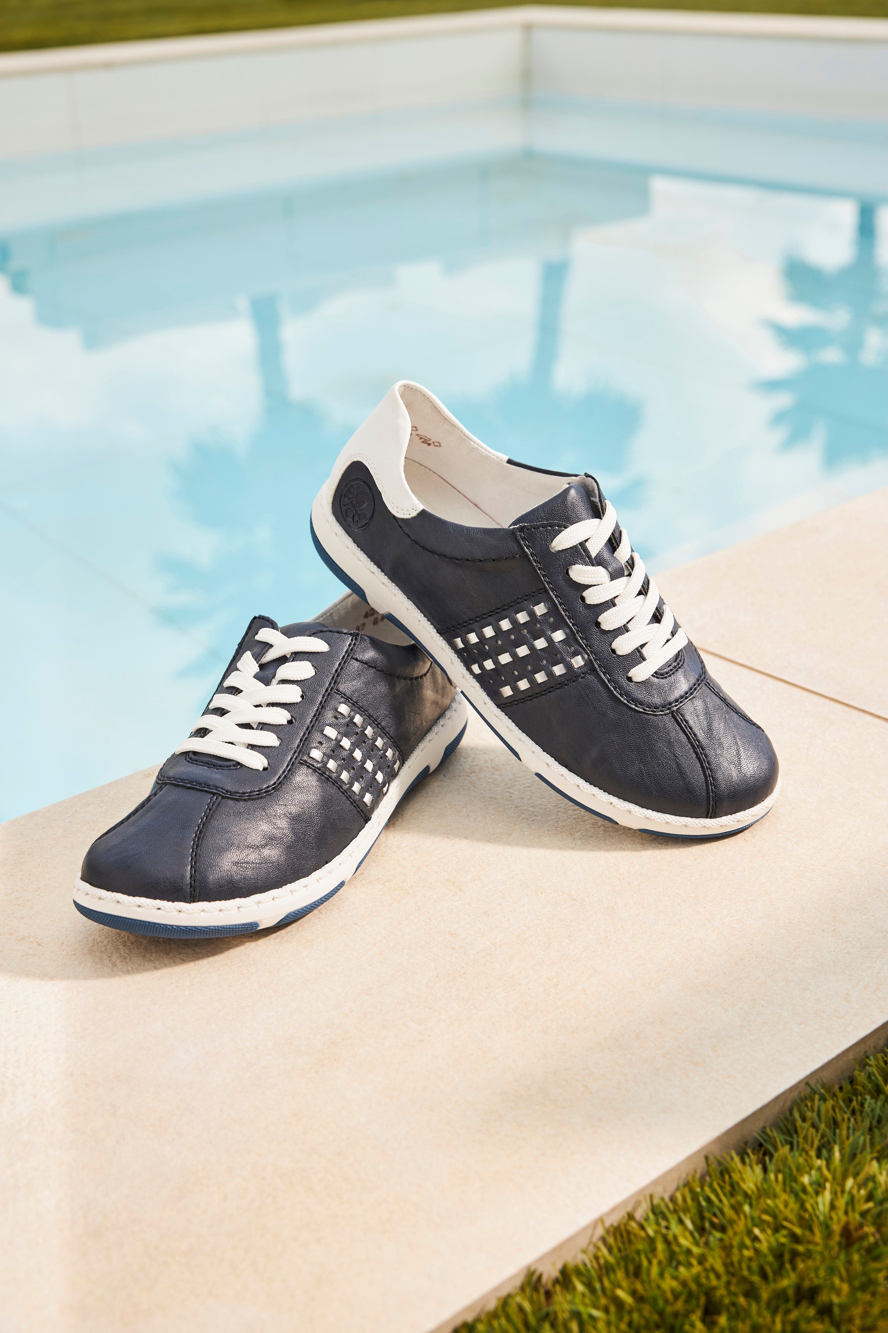 Rieker Sneaker, Halbschuh, Freizeitschuh, Schnürschuh mit günstig online kaufen