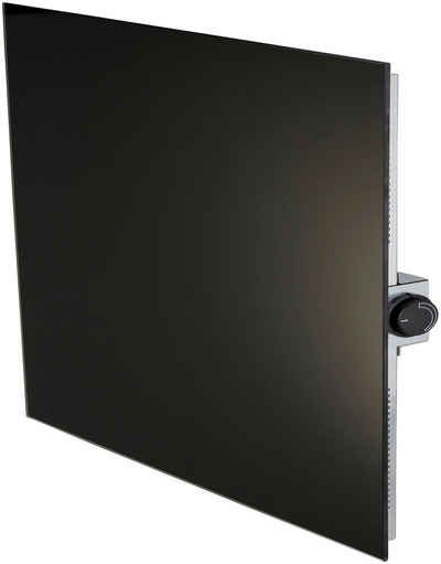 bella jolly Infrarotheizung Glasheizkörper 440W 60x60cm Dekorfarbe schwarz