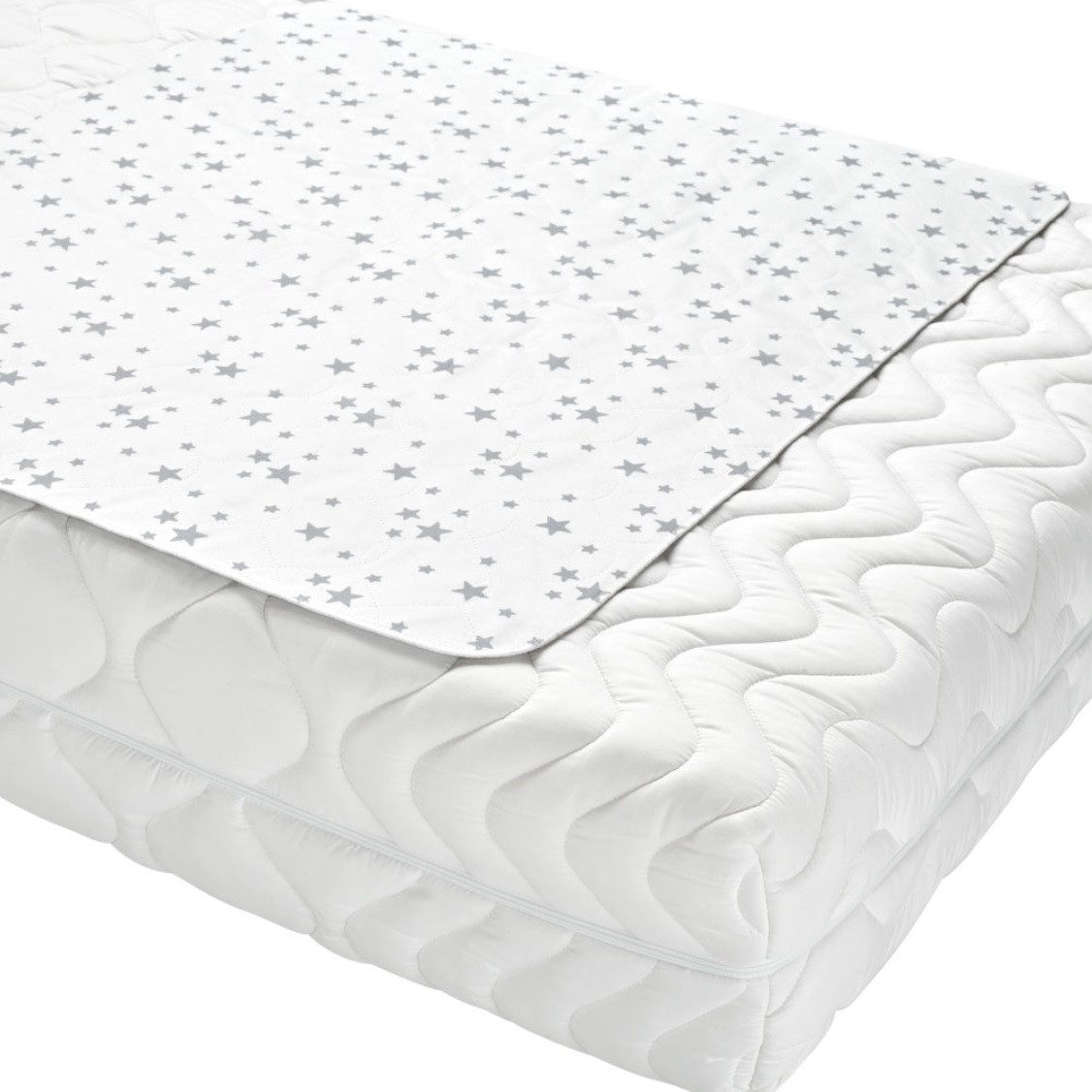 PFLEGE POINT Wickelauflage PFLEGE POINT® Mehrwegunterlage Betteinlage STARS 50 x 70 cm