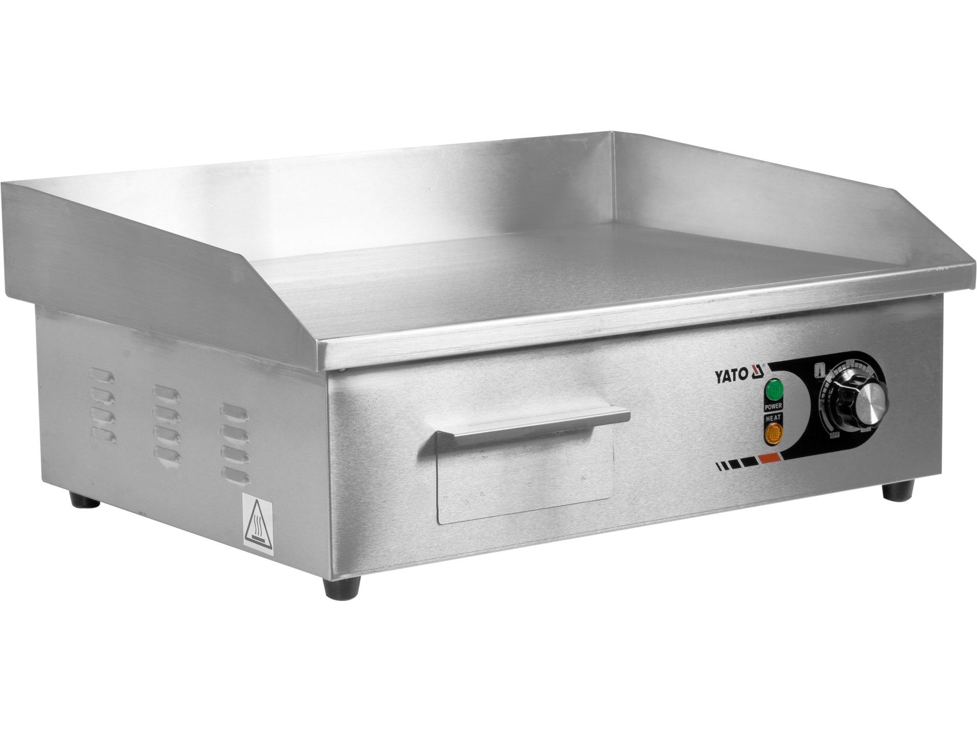 Yato Elektrogrill ELEKTRYCZNA PŁYTA GRILLOWA GŁADKA 550MM, 3000 W