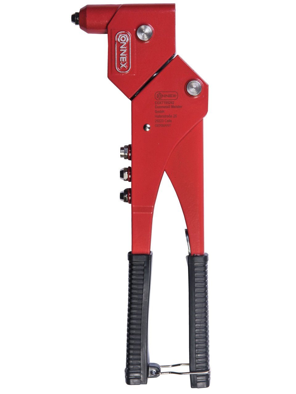 Connex Blindnietzange Blindnietzange Kopf um 360° drehbar mit 4