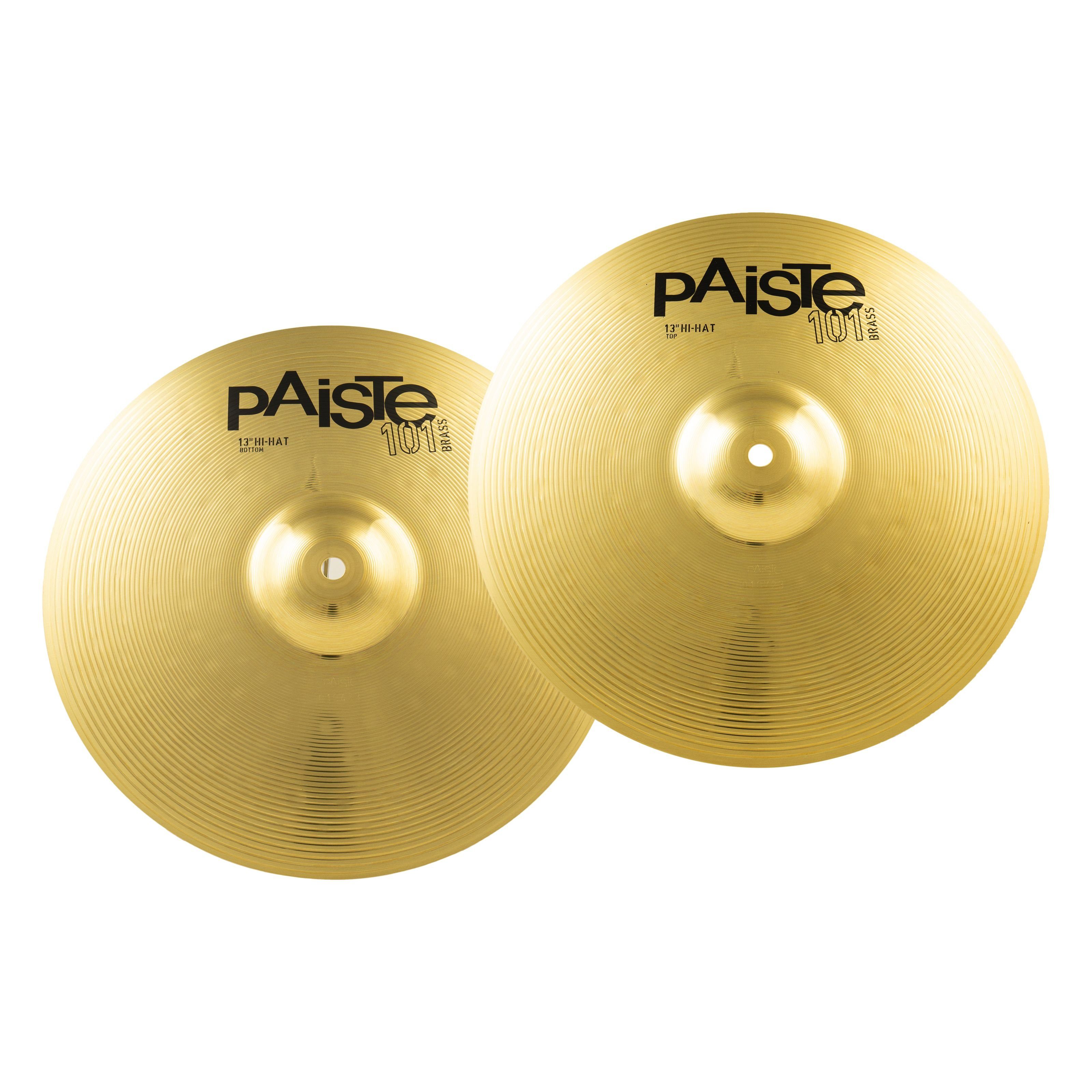 Paiste Becken,101 Brass HiHat 13", Cymbals, Hi Hats, 101 Brass HiHat 13" - HiHat