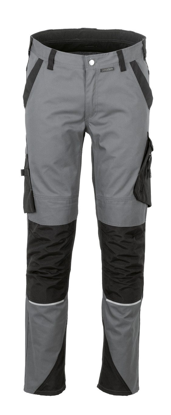Planam Arbeitsbundhose PLANAM Herren Bundhose NORIT 4-Wege-Stretch Schiefer/Schwarz