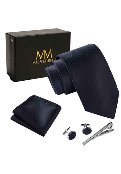Massi Morino Krawatte Krawattenbox Set