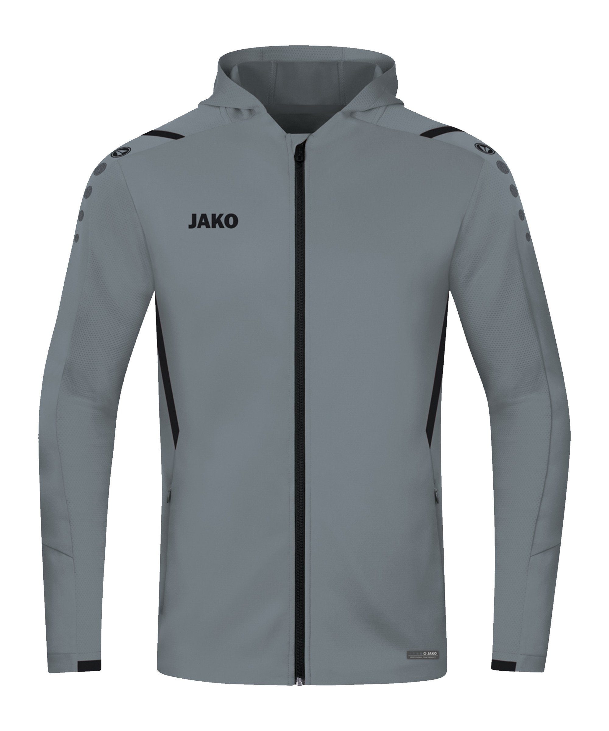 Jako Sweatjacke Challenge Trainingsjacke grauschwarz