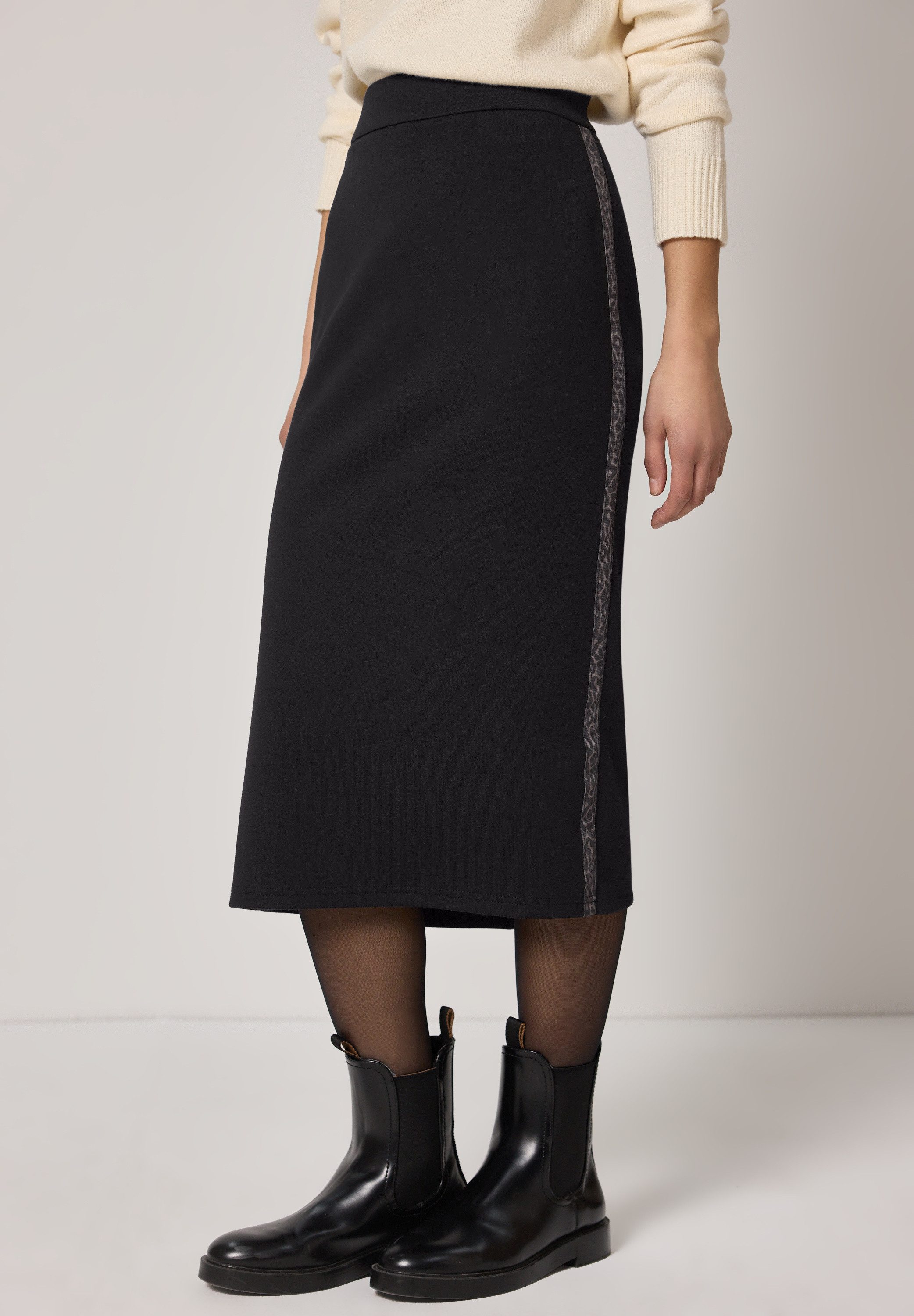 STREET ONE Maxirock mit Elastikbund