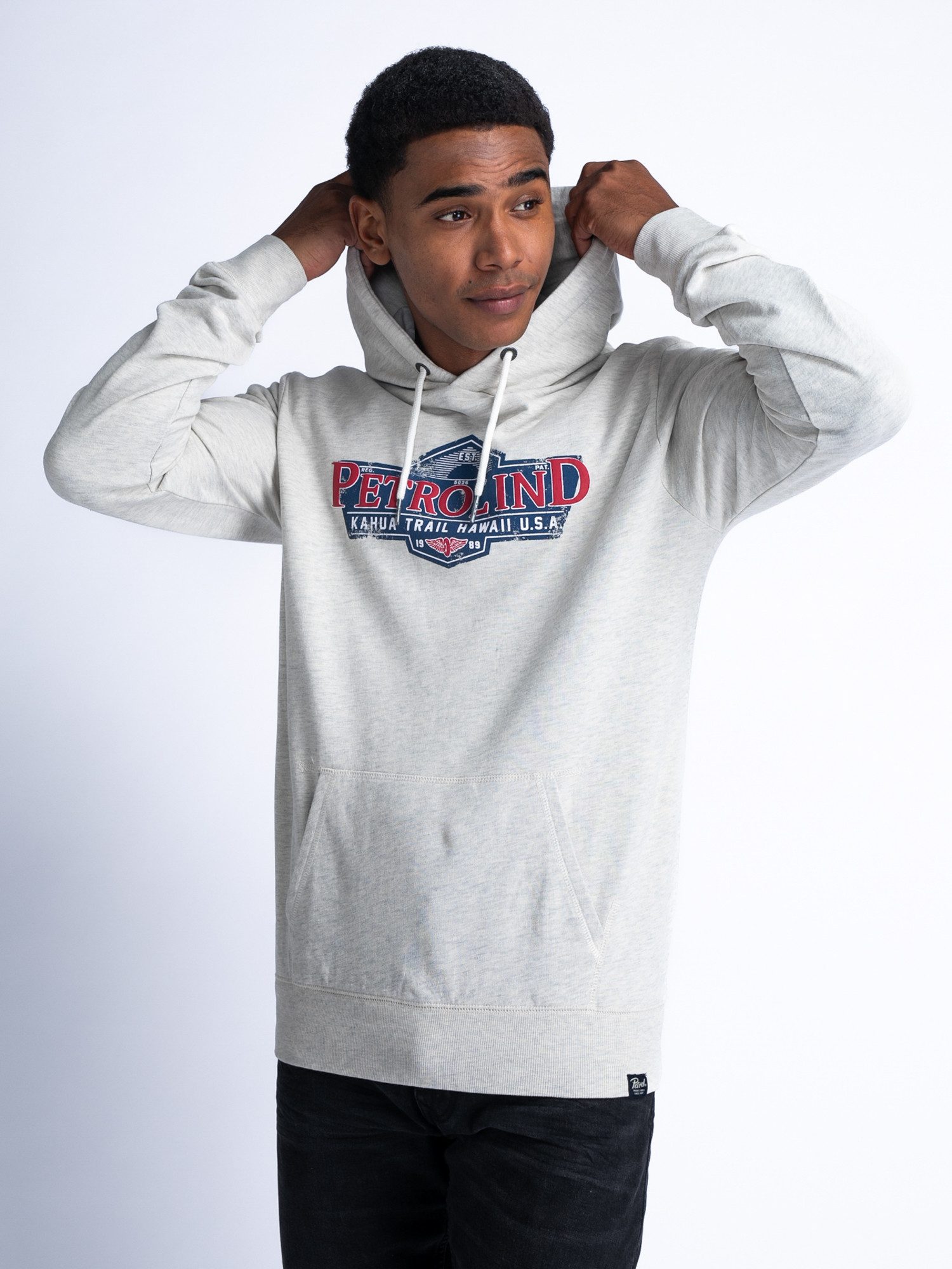 Sweatshirt Hoodie mit Aufdruck Surf