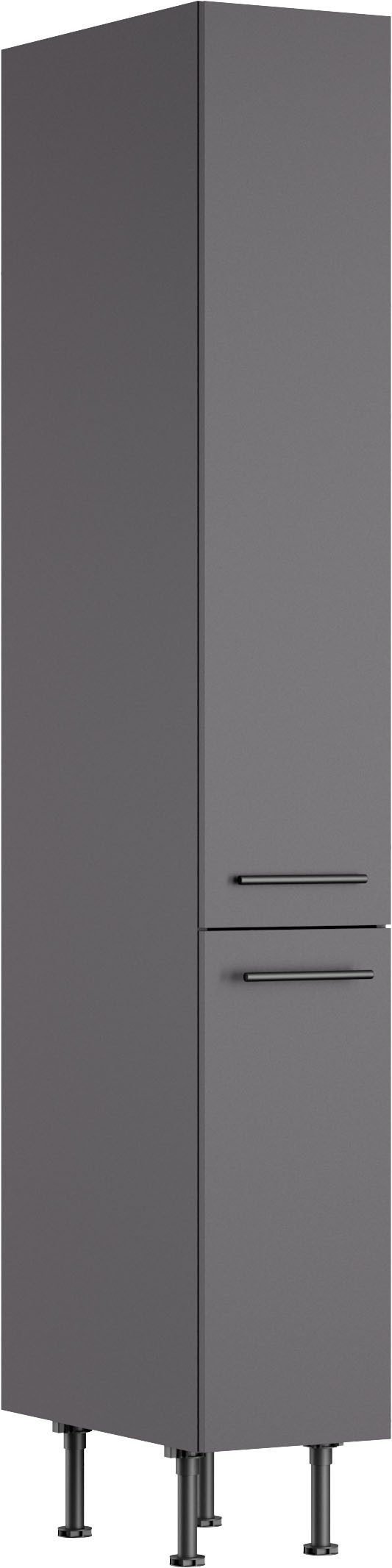 OPTIFIT Apothekerschrank Breite 30 cm, mit 2 Auszügen, höhenverstellbare Füße