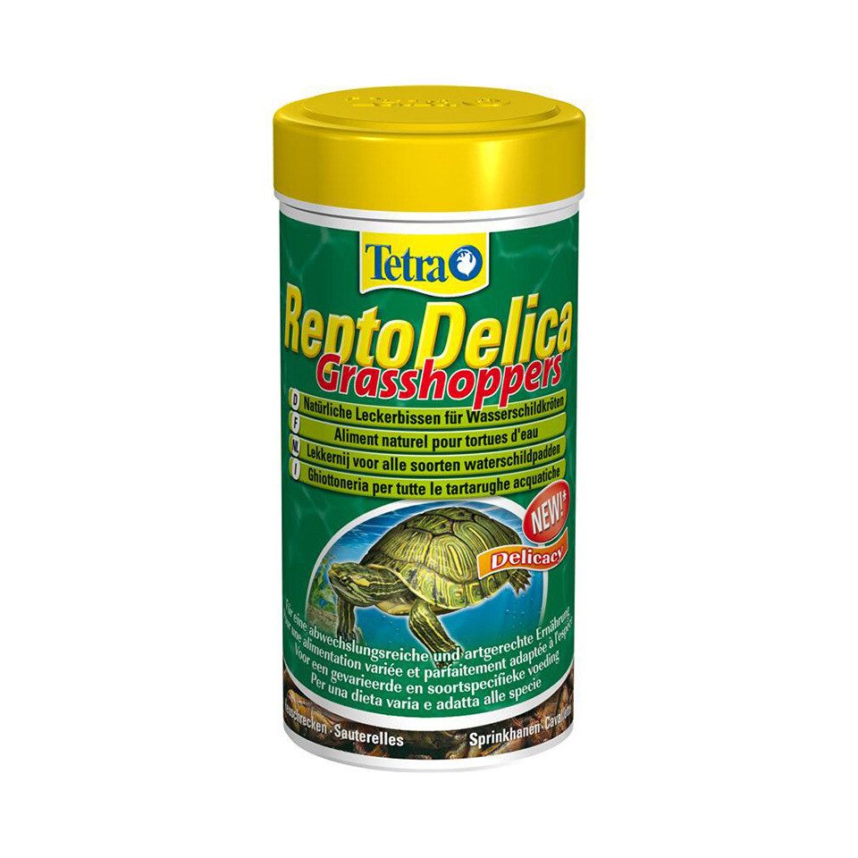 Tetra ReptoDelica Grasshoppers 250 ml, Trockenfutter für: Reptilien