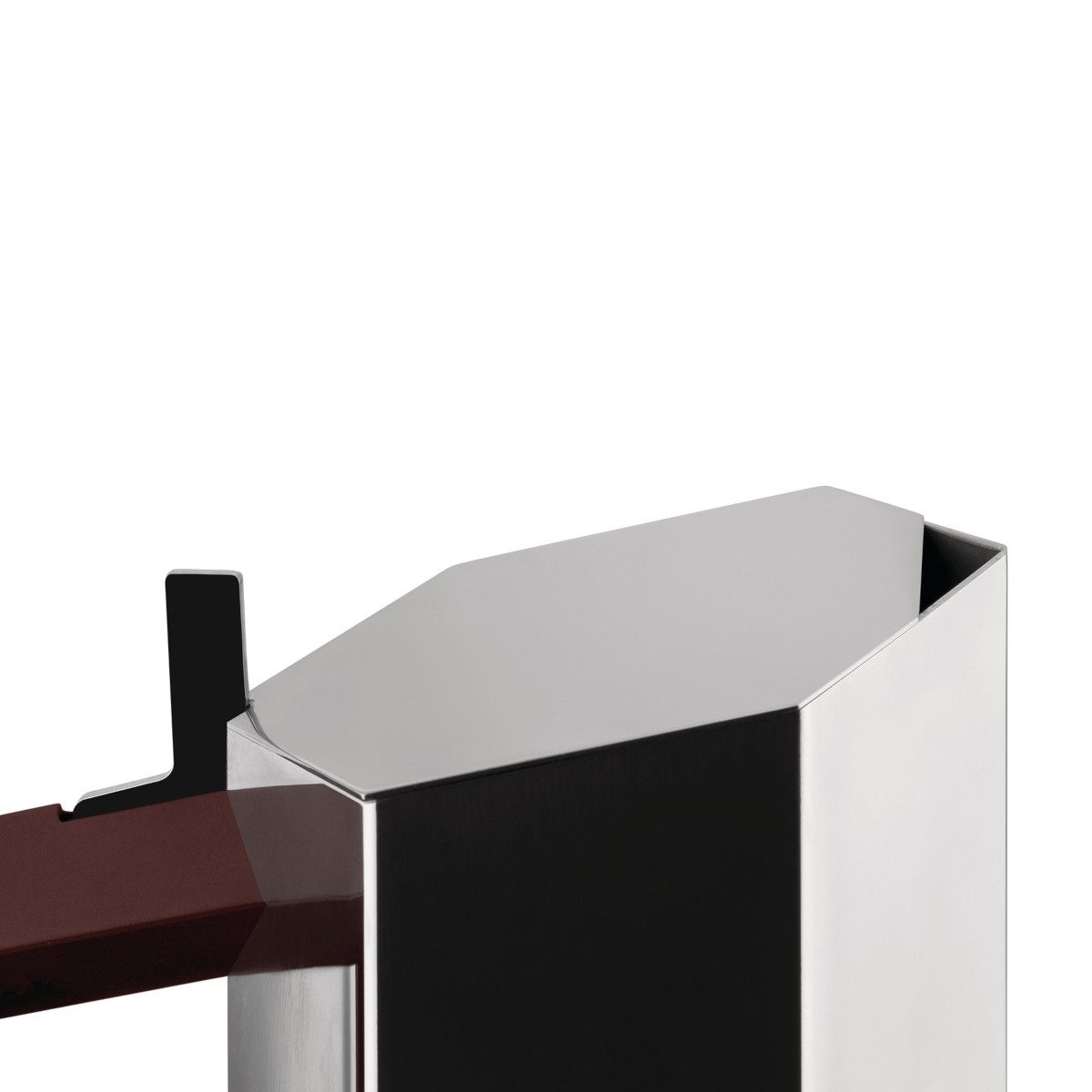 Alessi Espressokocher, 0.30l Kaffeekanne, Für alle Herdarten inkl. Induktion, mit Reduktionsfilter für 3 Tassen
