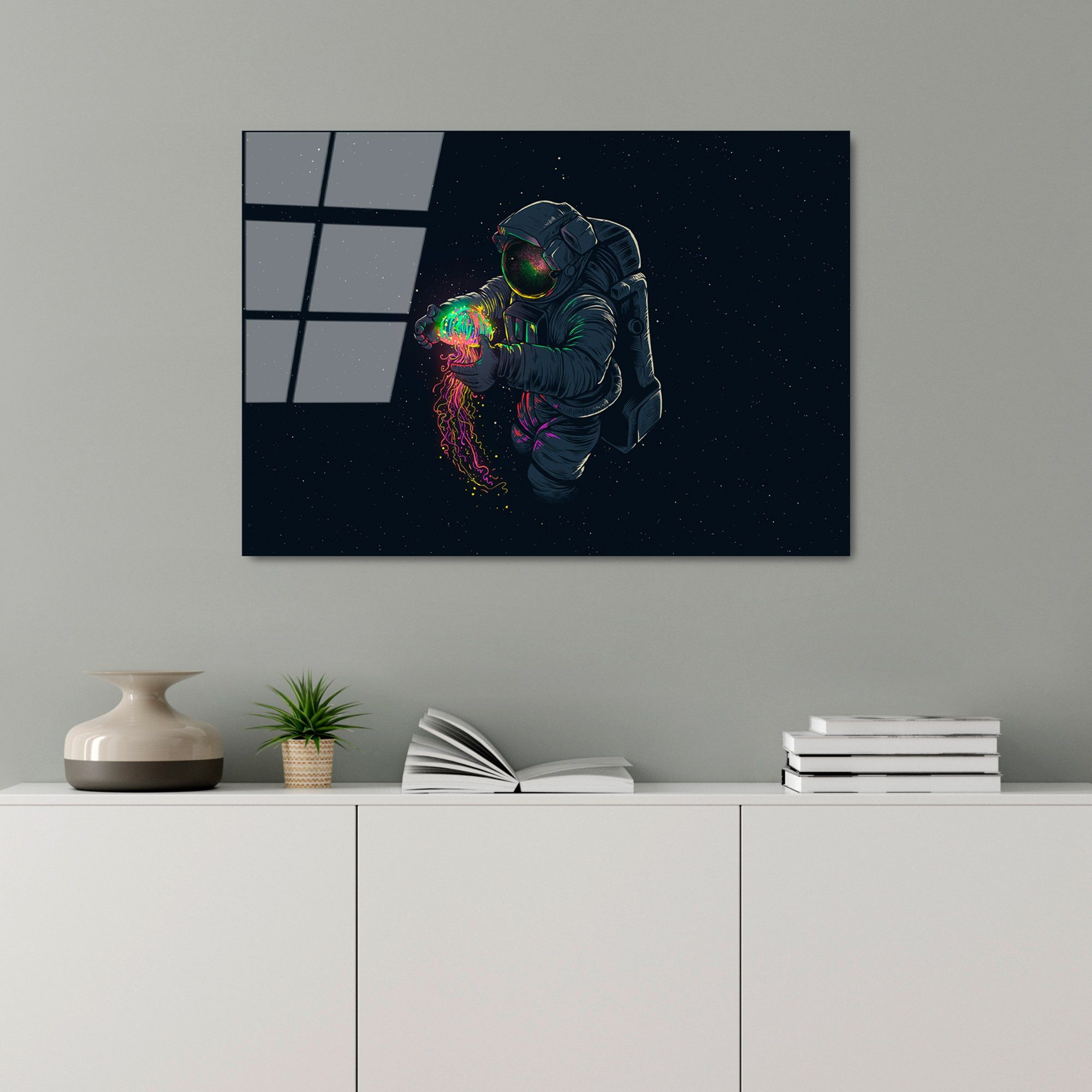 Leinwandbild 100% TEMPERED GLASS